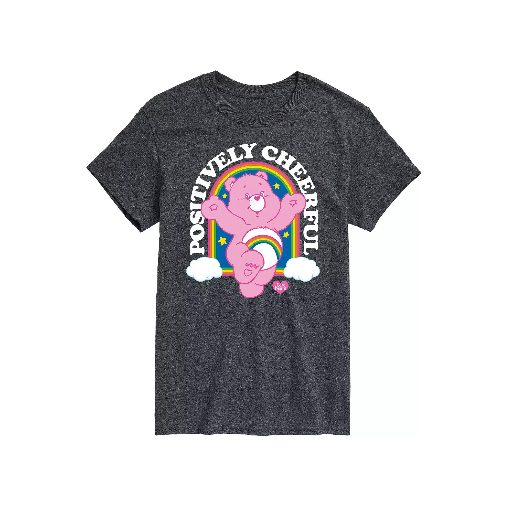 Big & Tall Care Bears Positively Cheerful Graphic Tee, Men's,  Product Image