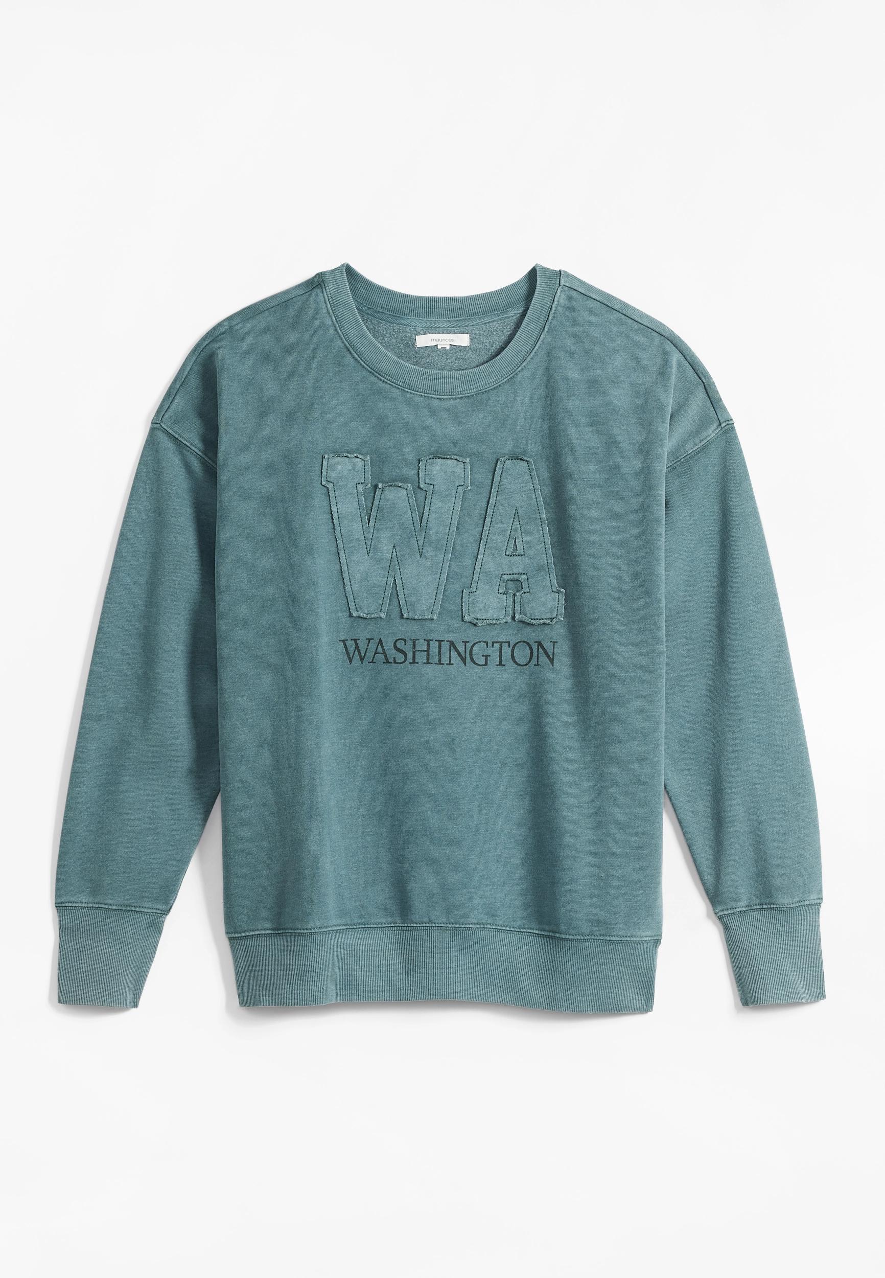 Maurices Womens State Crew Neck Sweatshirt Product Image