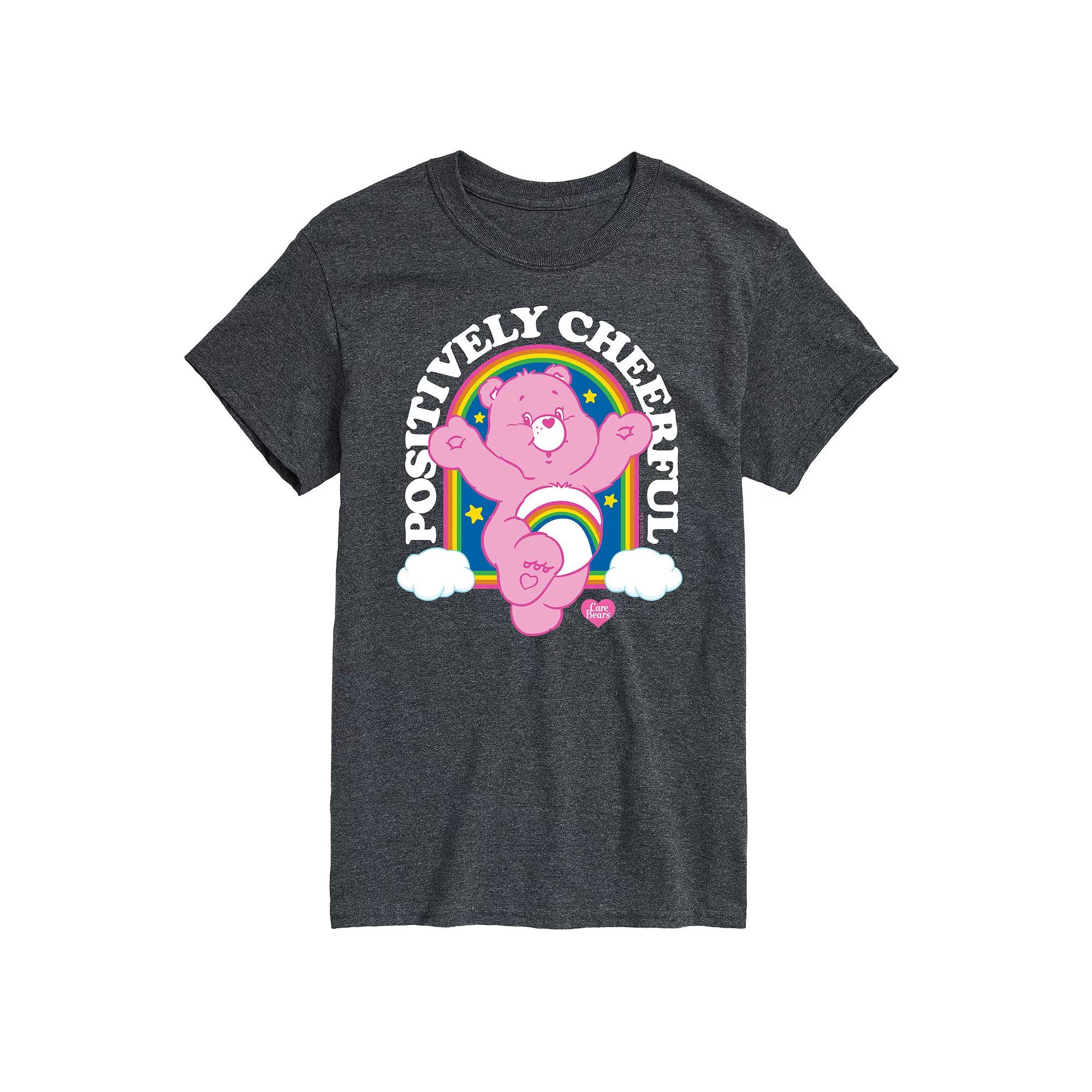 Big & Tall Care Bears Positively Cheerful Graphic Tee, Men's,  Product Image
