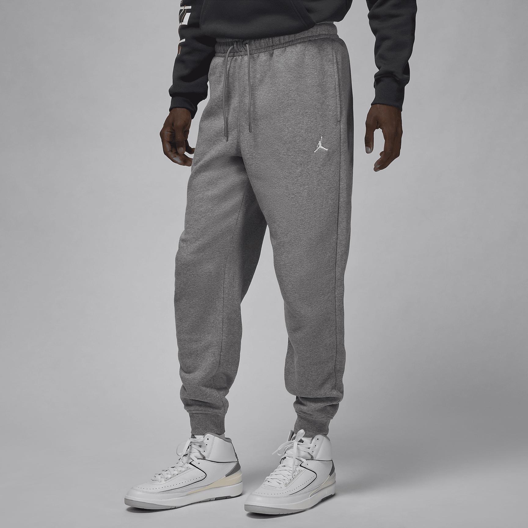 Jordan Mens Jordan Brooklyn Fleece Pants - Mens White/Desert Bronze Product Image