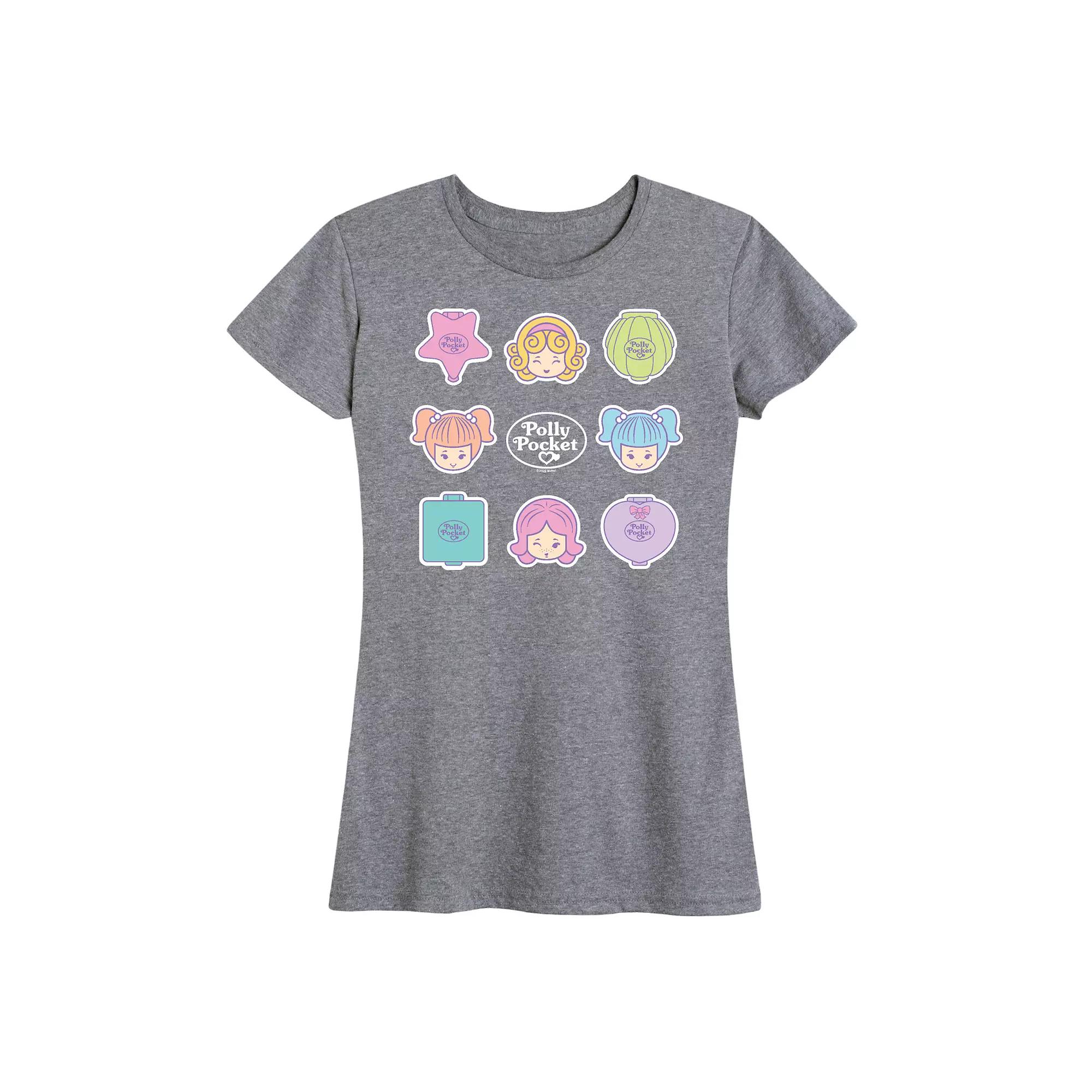 Women's Polly Pocket Grid Graphic Tee,  Product Image