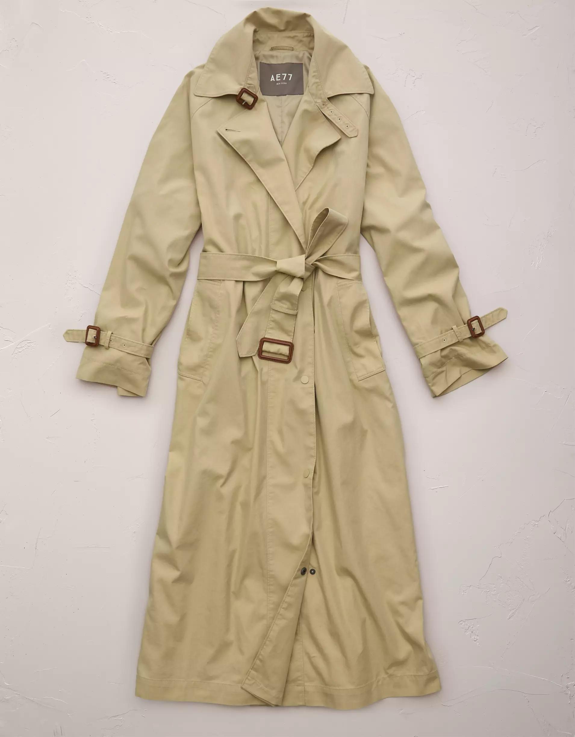 AE77 Premium Trench Coat Product Image