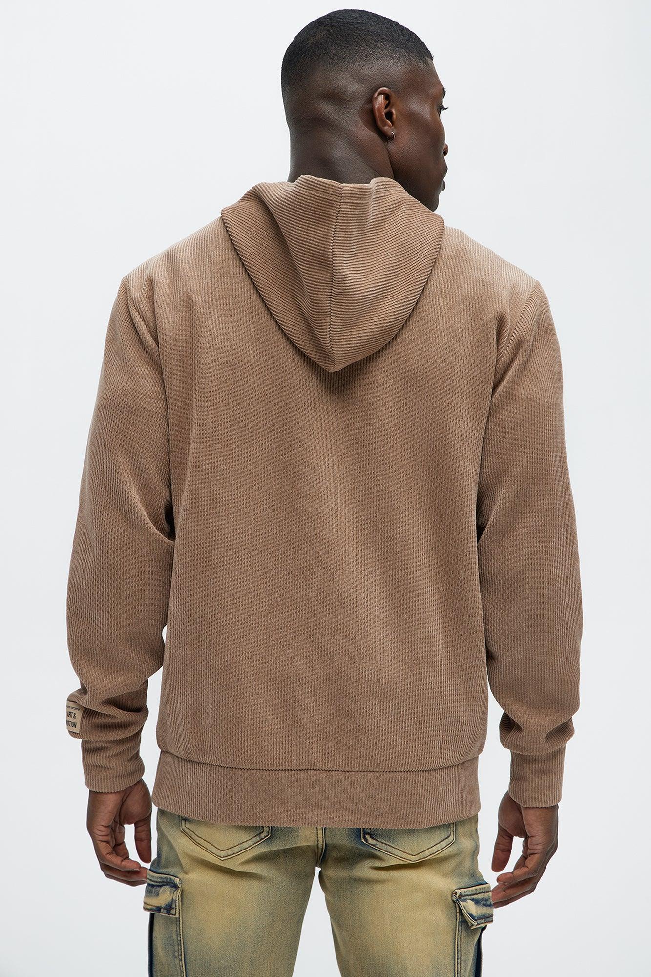 Shaggy Hoodie - LightBrown Product Image