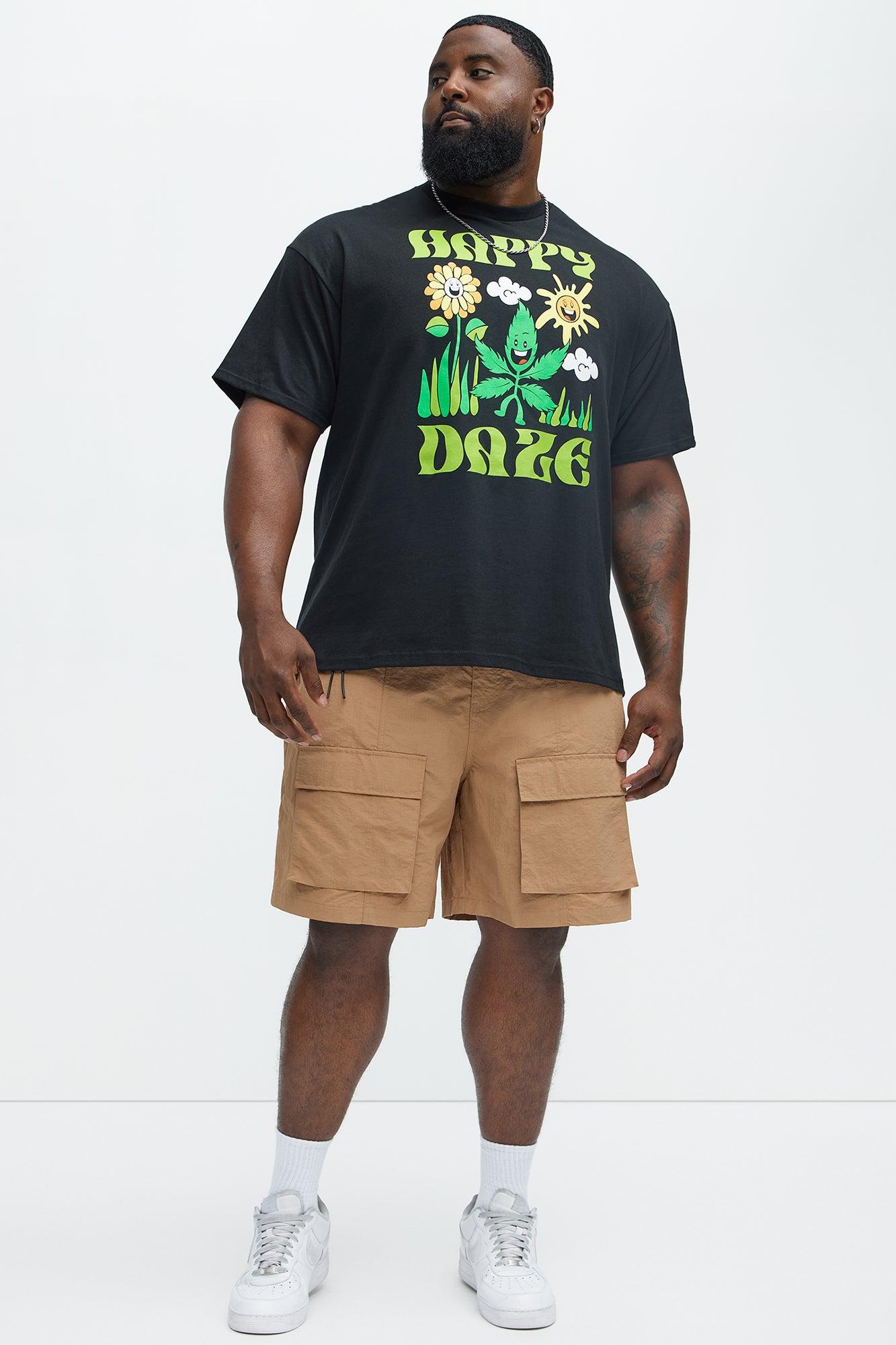 Happy Daze Always Short Sleeve Tee - Black Product Image
