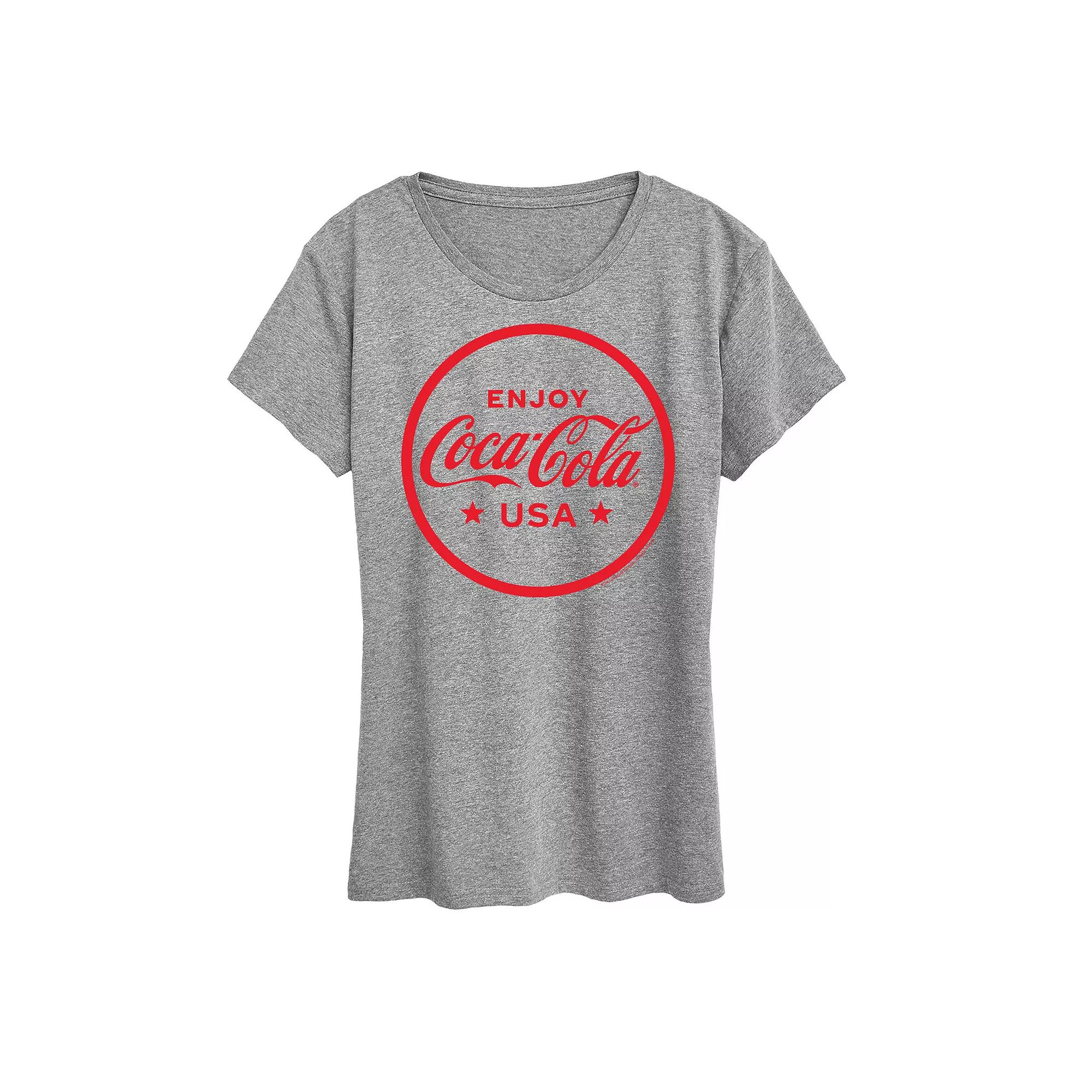 Women's Coca-Cola USA Graphic Tee, Girl's,  Product Image