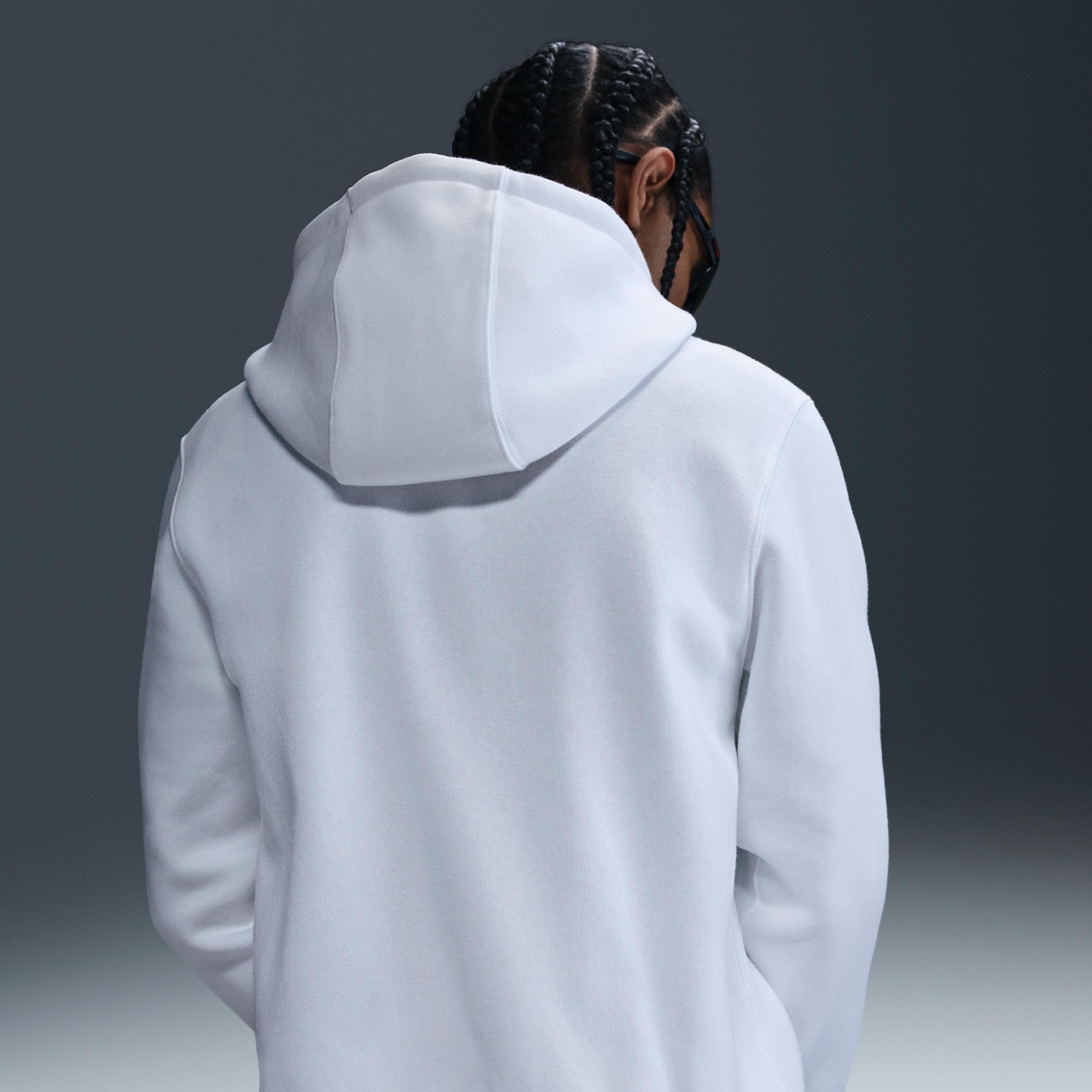 Nike Mens Club Full-Zip Fleece Hoodie | FN3861-100 Product Image