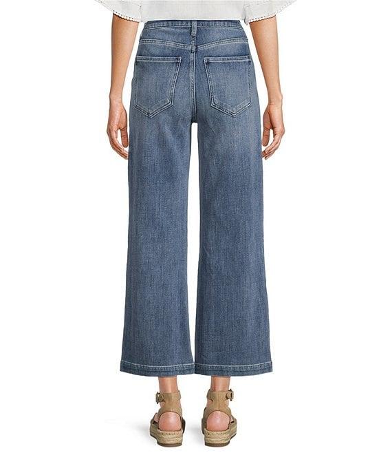 KUT from the Kloth Meg High Rise Wide Leg Inset Front Pocket Jean Product Image