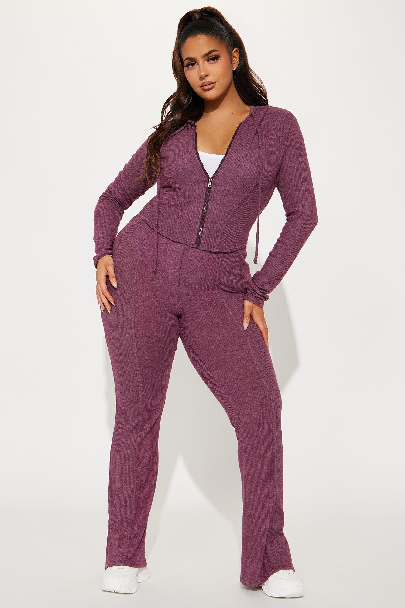 Myreina Pant Set - Plum Product Image
