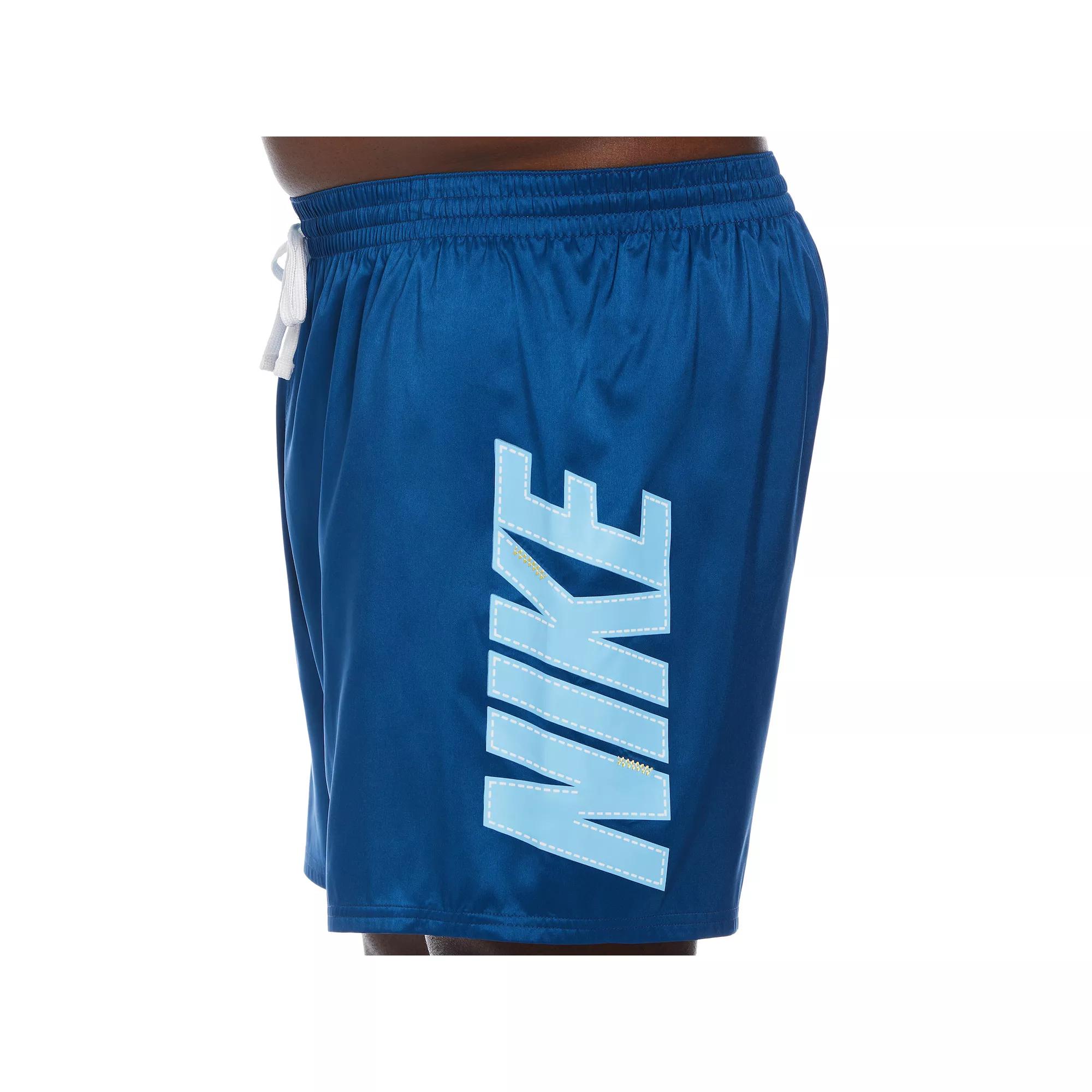 Big & Tall Nike 9-in. Big Block Swim Trunks, Mens Product Image