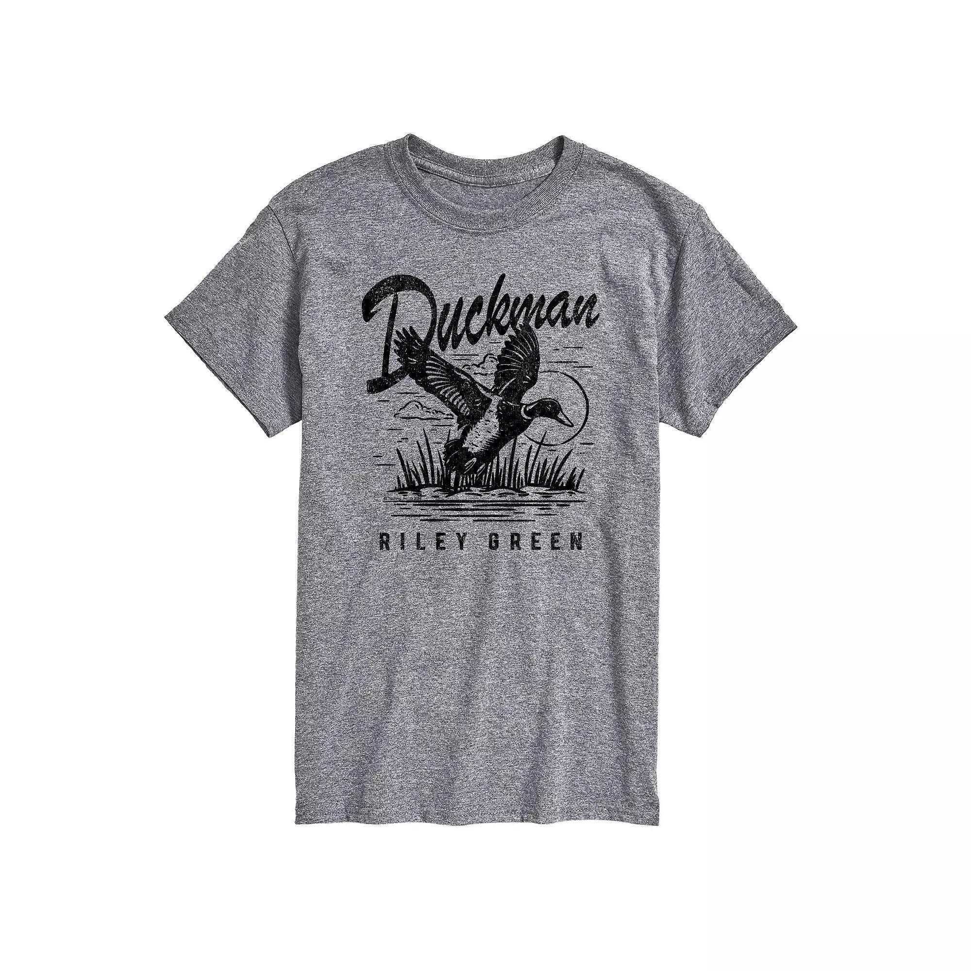 Big & Tall Riley Green Duckman Graphic Tee, Men's,  Product Image