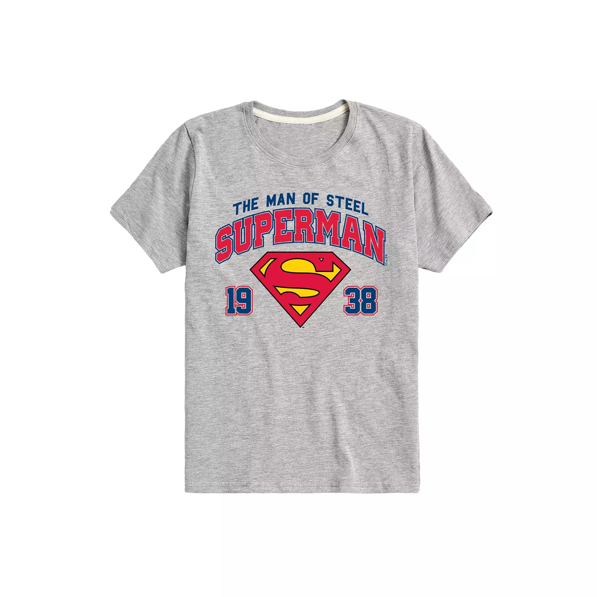Boys 8-20 DC Comics Superman The Man Of Steel Graphic Tee, Boy's,  Product Image