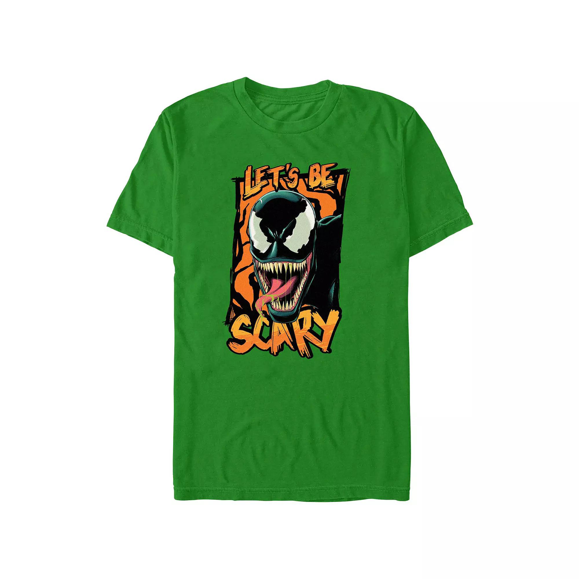 Men's Marvel Spider-Man Vemon Let's Be Scary Graphic Tee,  Product Image