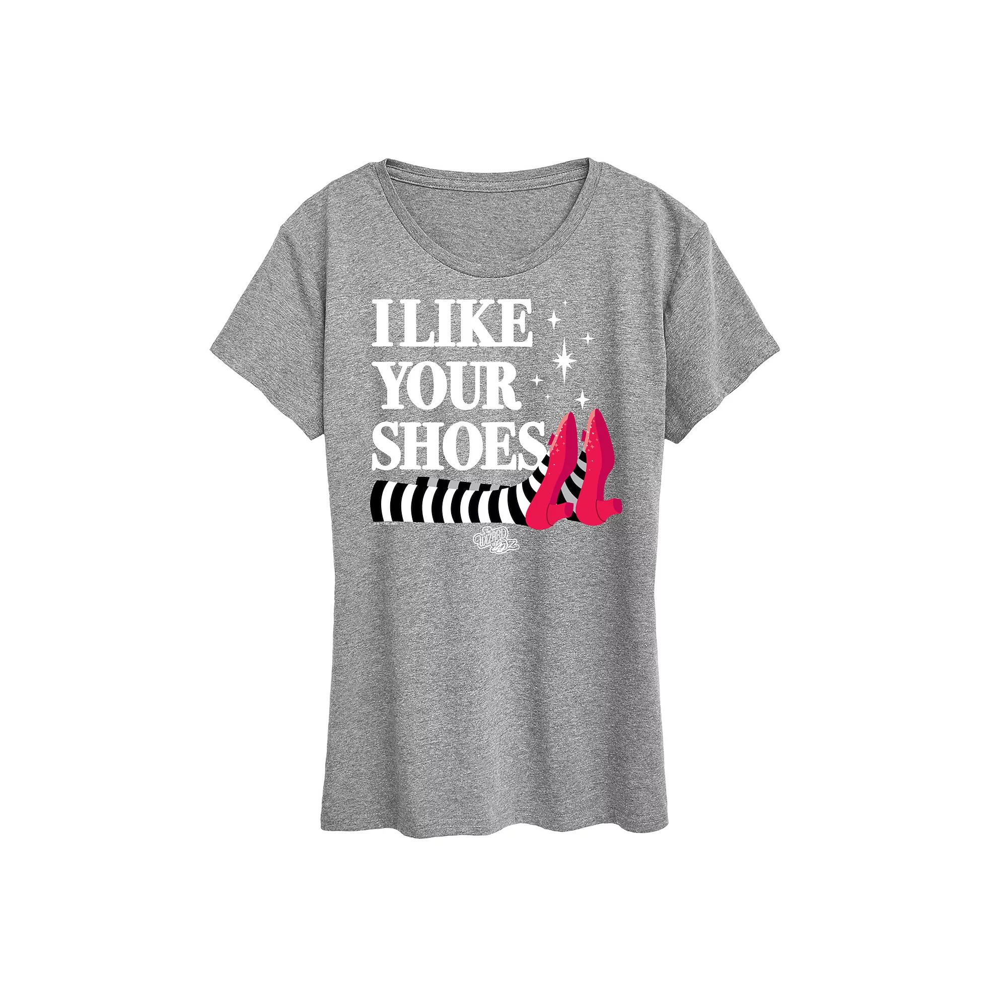 Women's The Wizard Of Oz Like Your Shoes Graphic Tee,  Product Image