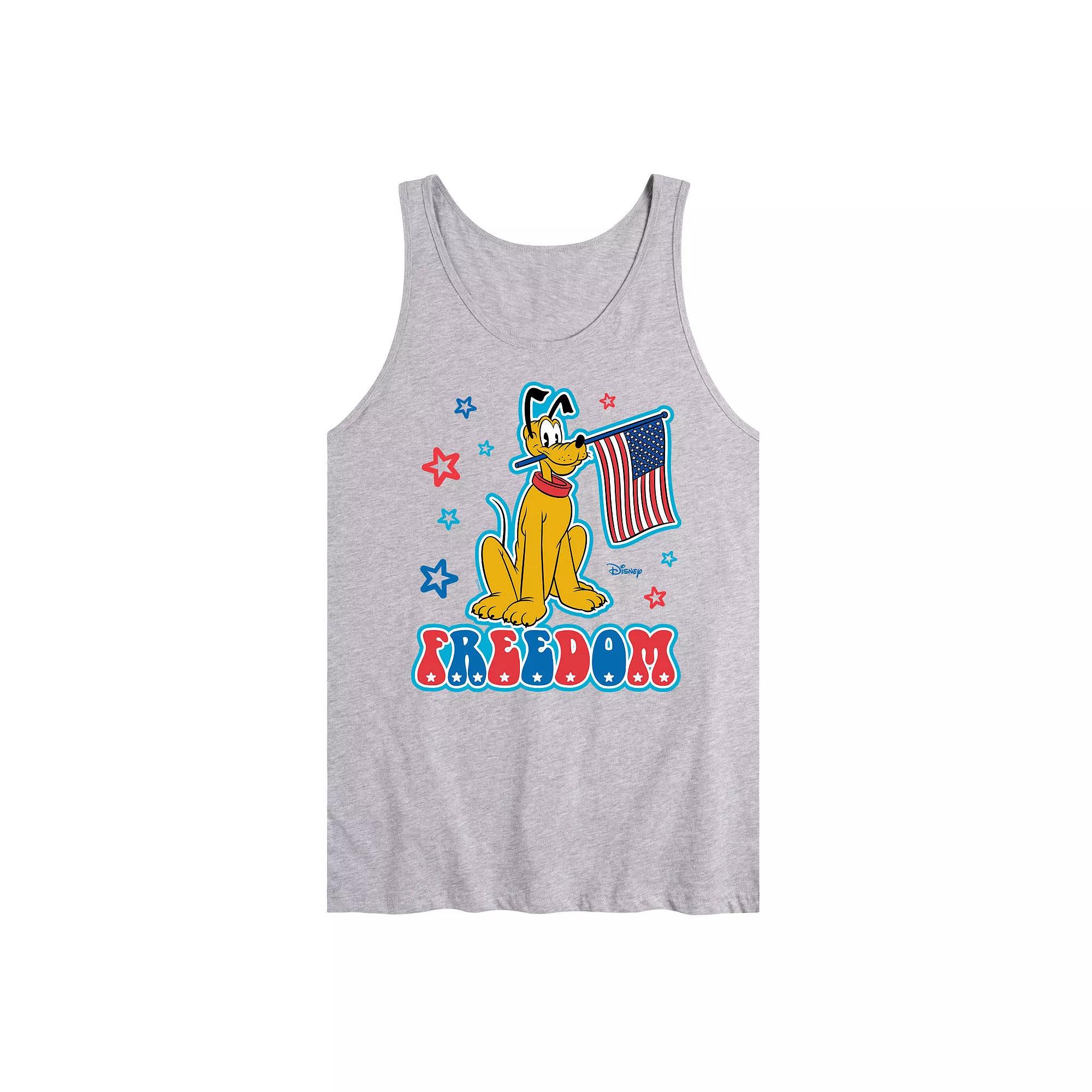 Disney's Pluto Men's Freedom Tank Top,  Product Image