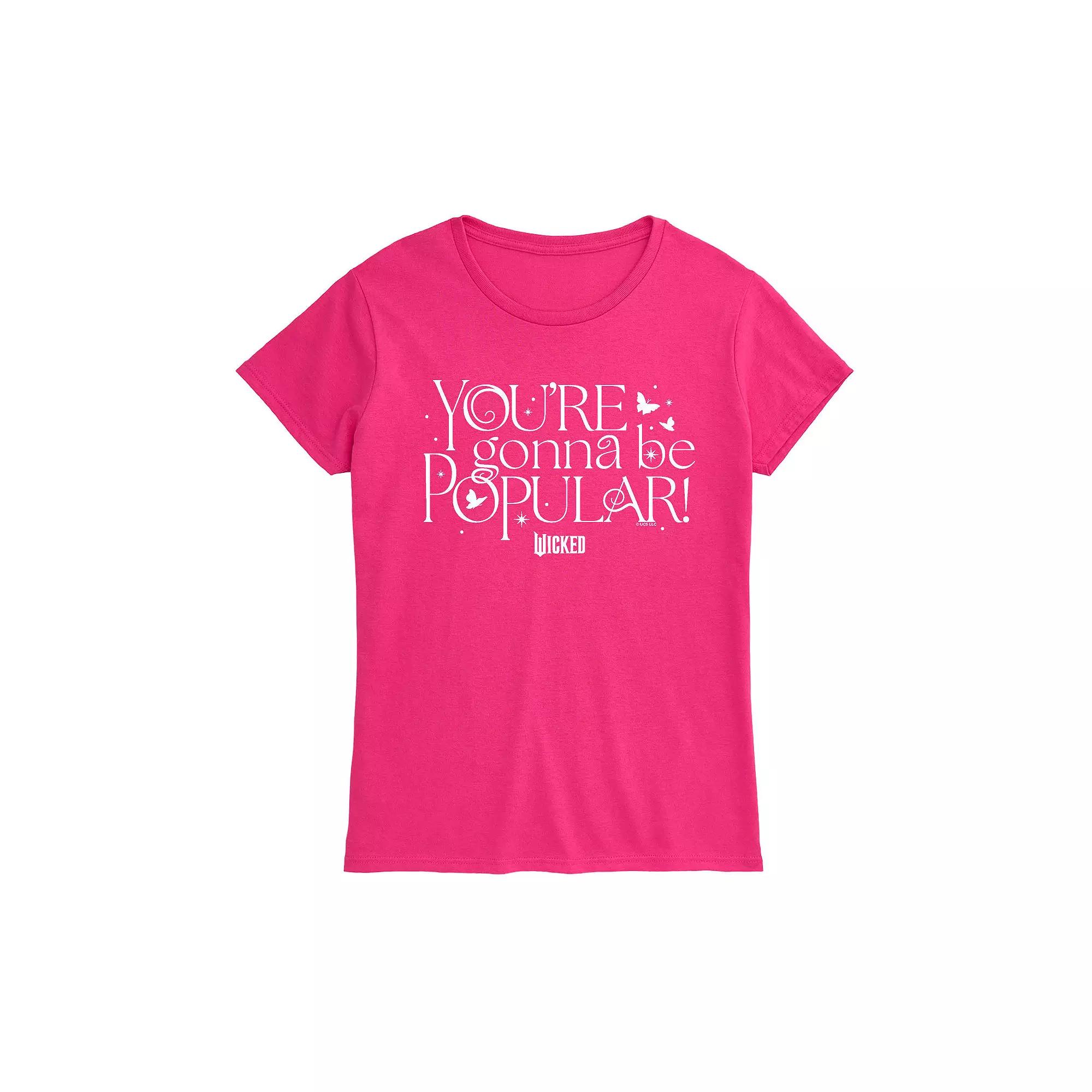 Women's Wicked You're Gonna Be Popular Graphic Tee,  Product Image