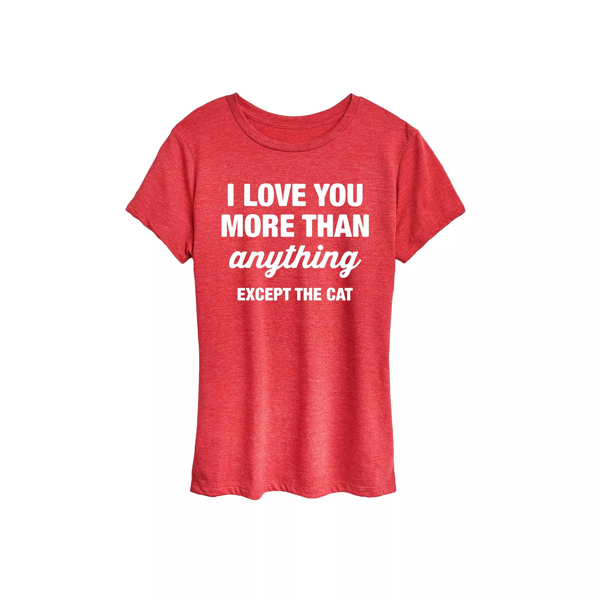 Women's Except The Cat Graphic Tee,  Product Image