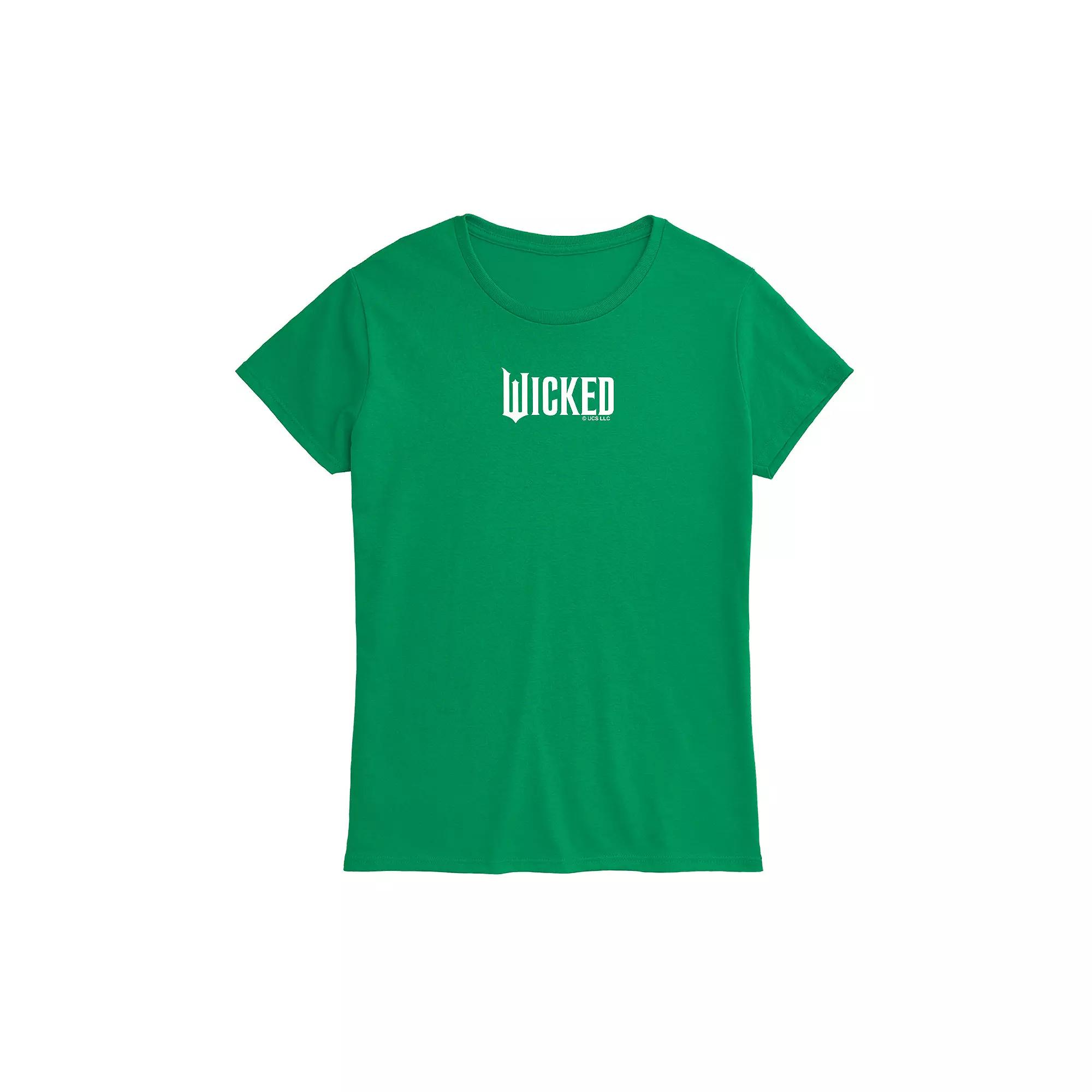 Women's Wicked Logo Graphic Tee, Size: Small, Pink Product Image