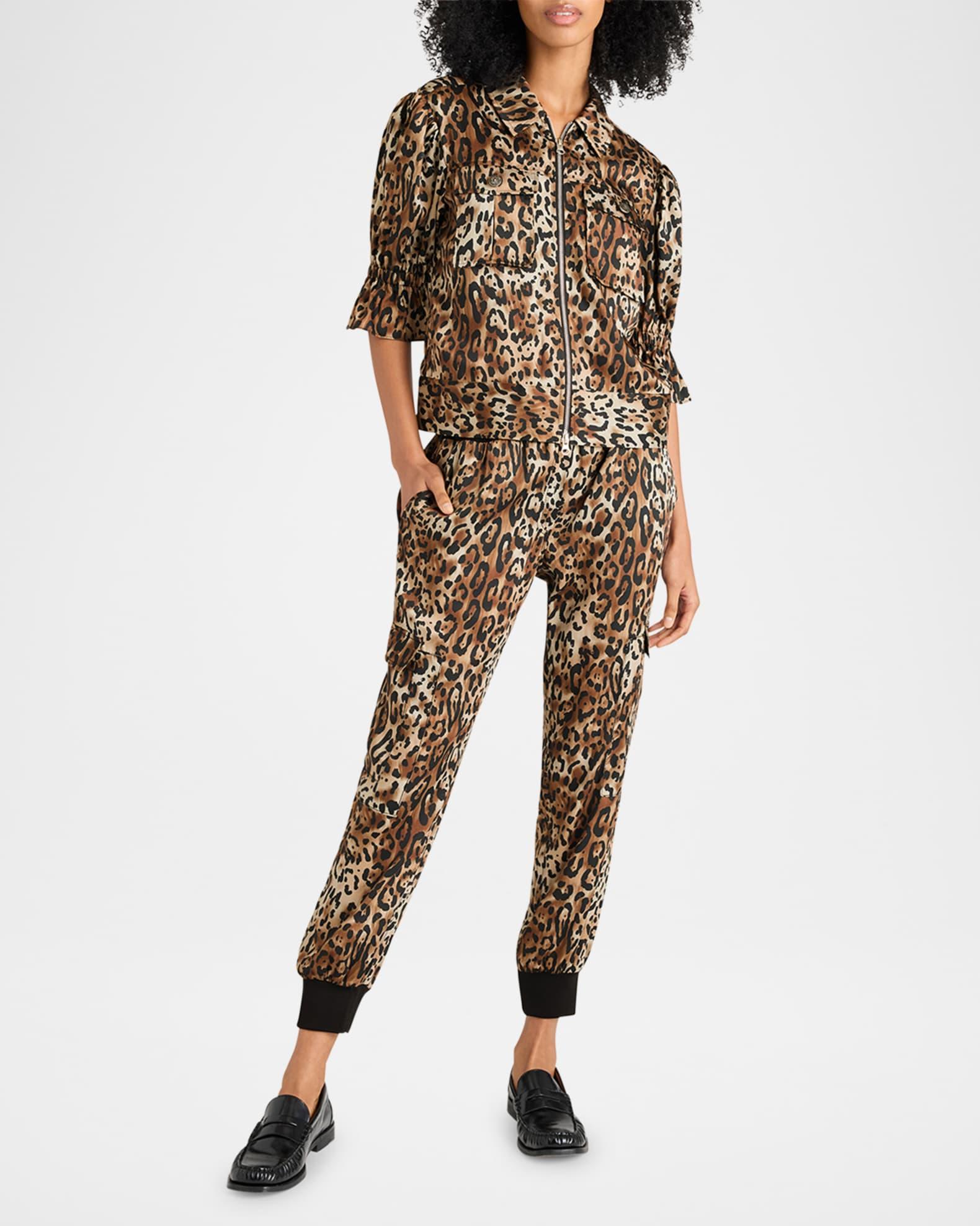 Giles Leopard-Print Pants Product Image