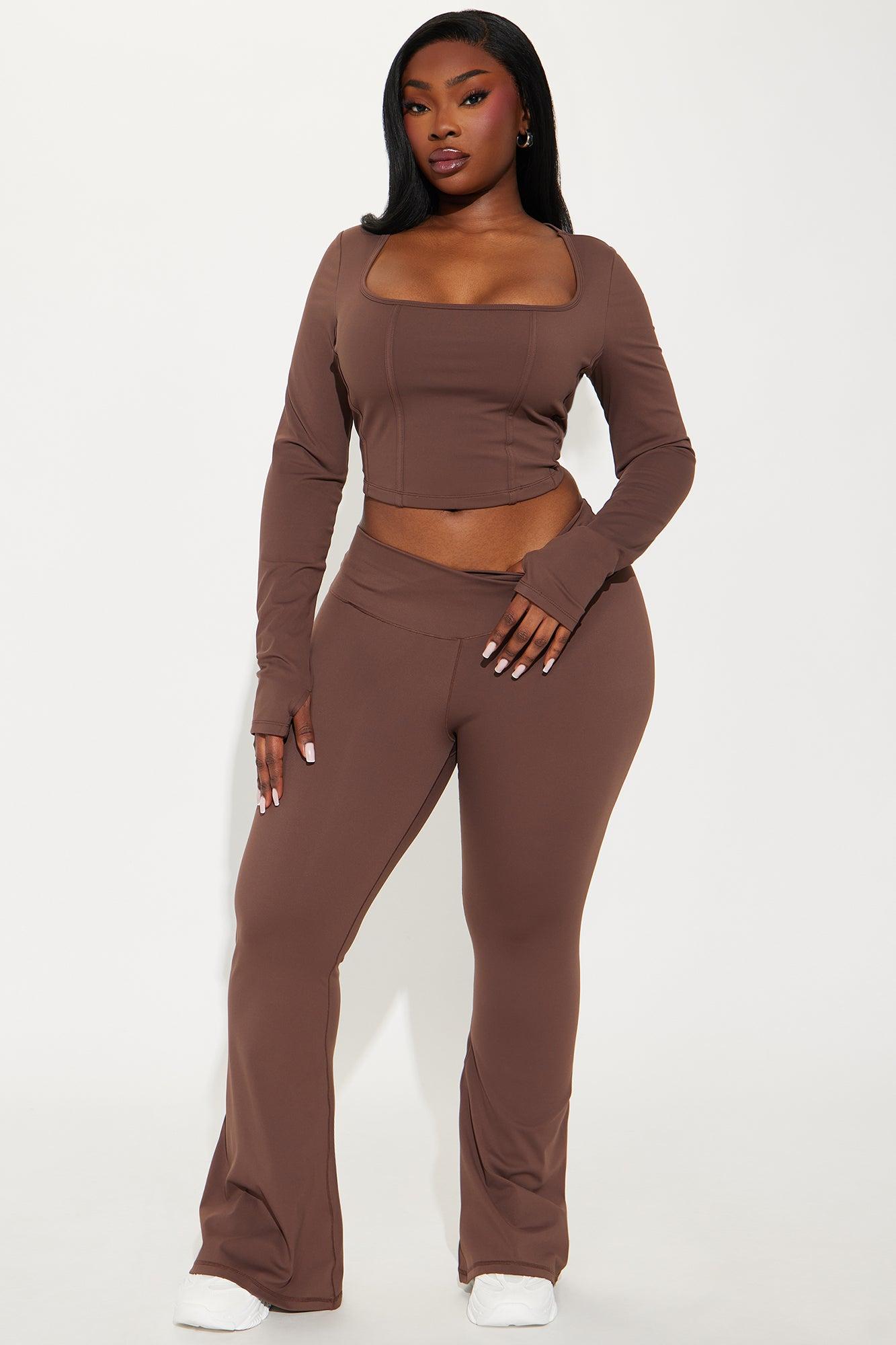 In Harmony Active Legging - Chocolate Product Image