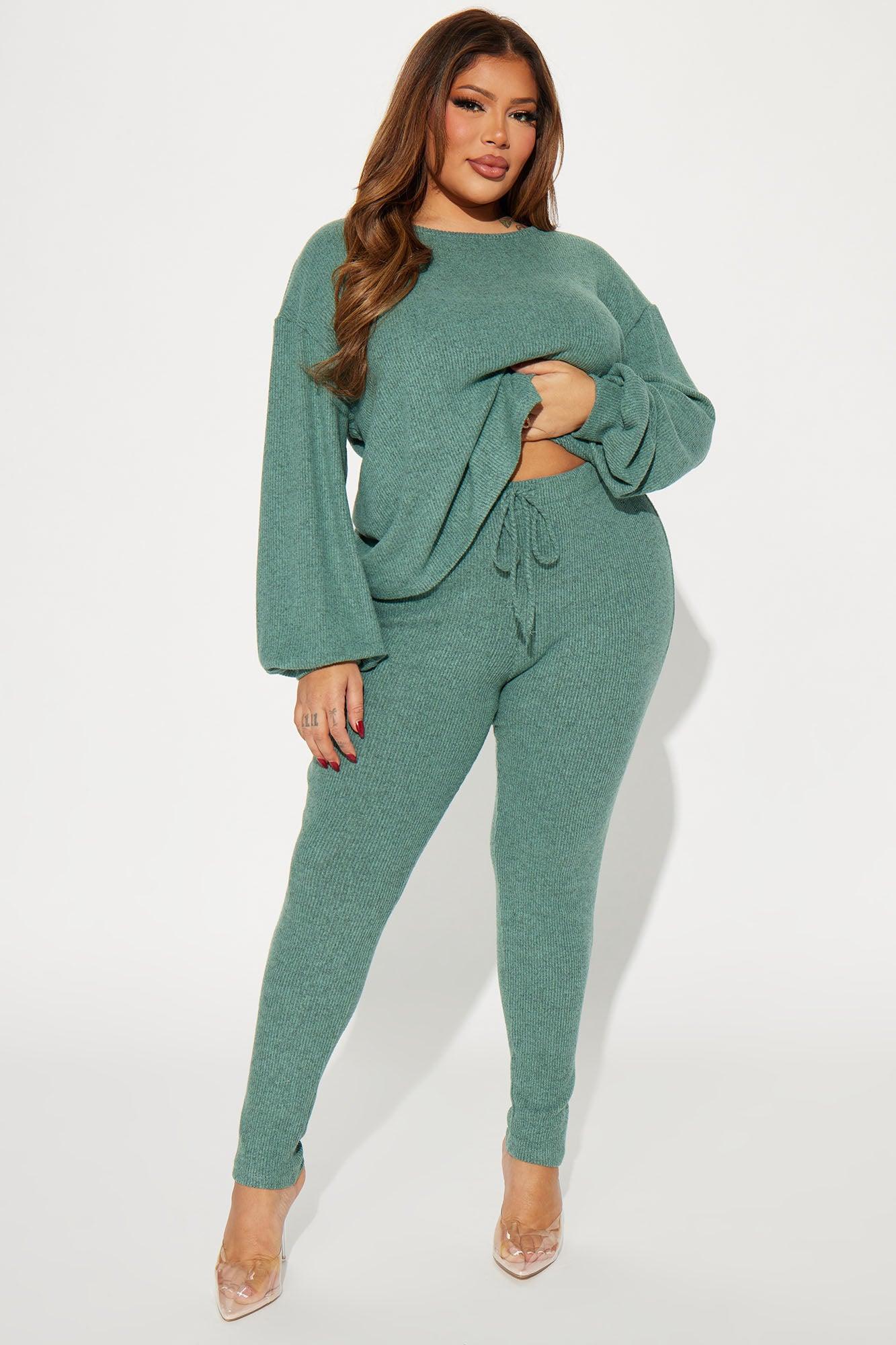 Comfy N Cozy Legging Set - Sage Product Image
