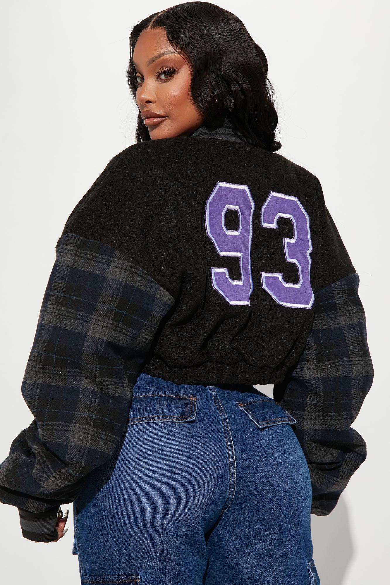 Just Like That Bomber Jacket - Black/combo Product Image