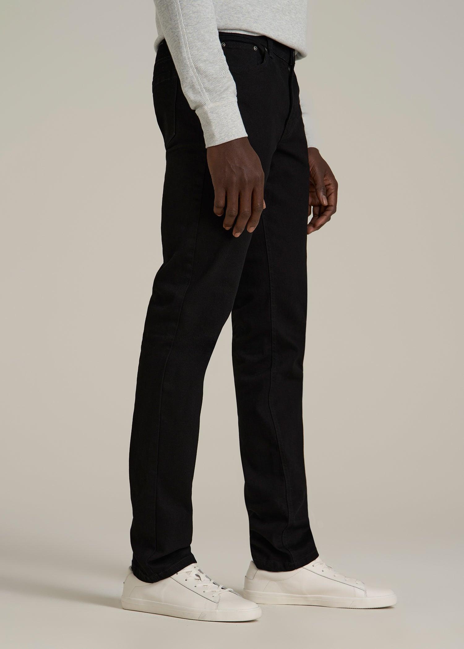 Carman TAPERED Jeans for Tall Men in True Black Male Product Image