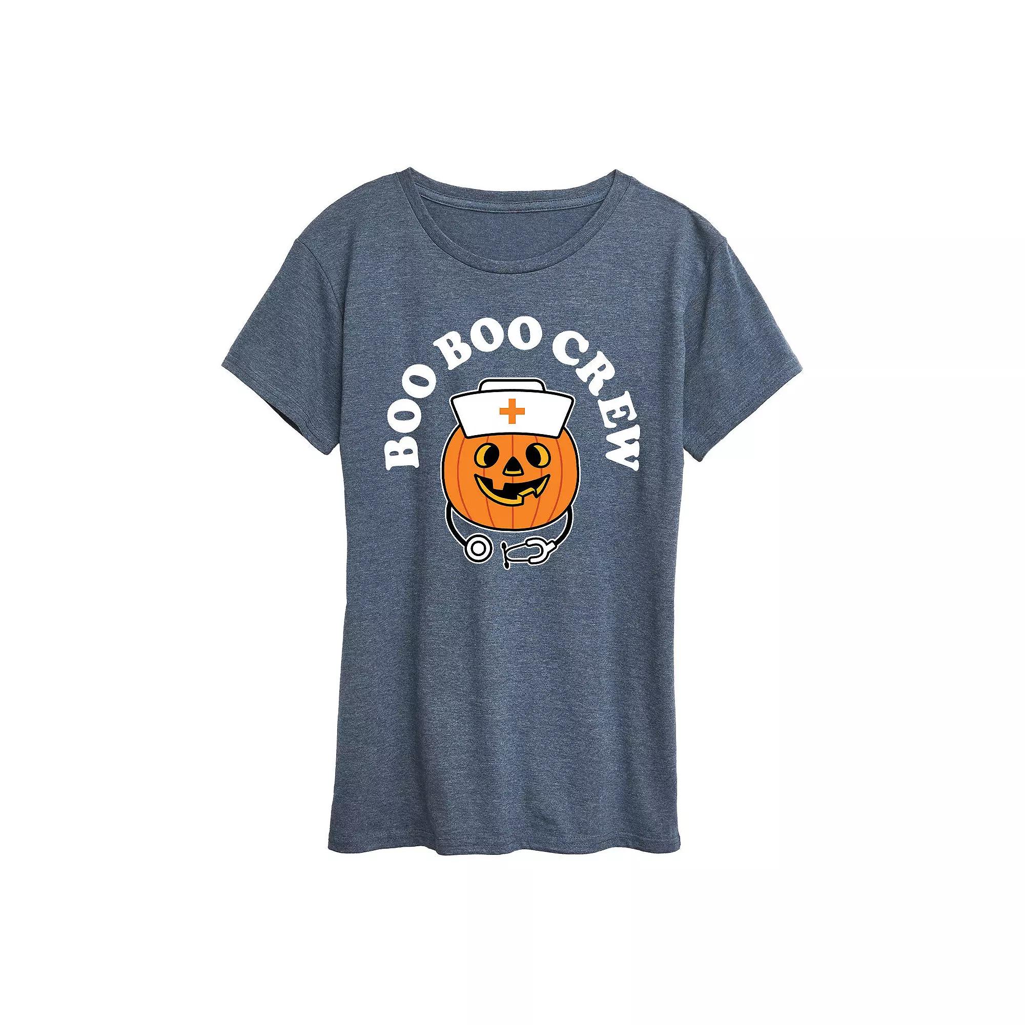Women's Boo Boo Crew Halloween Tee, Girl's,  Product Image
