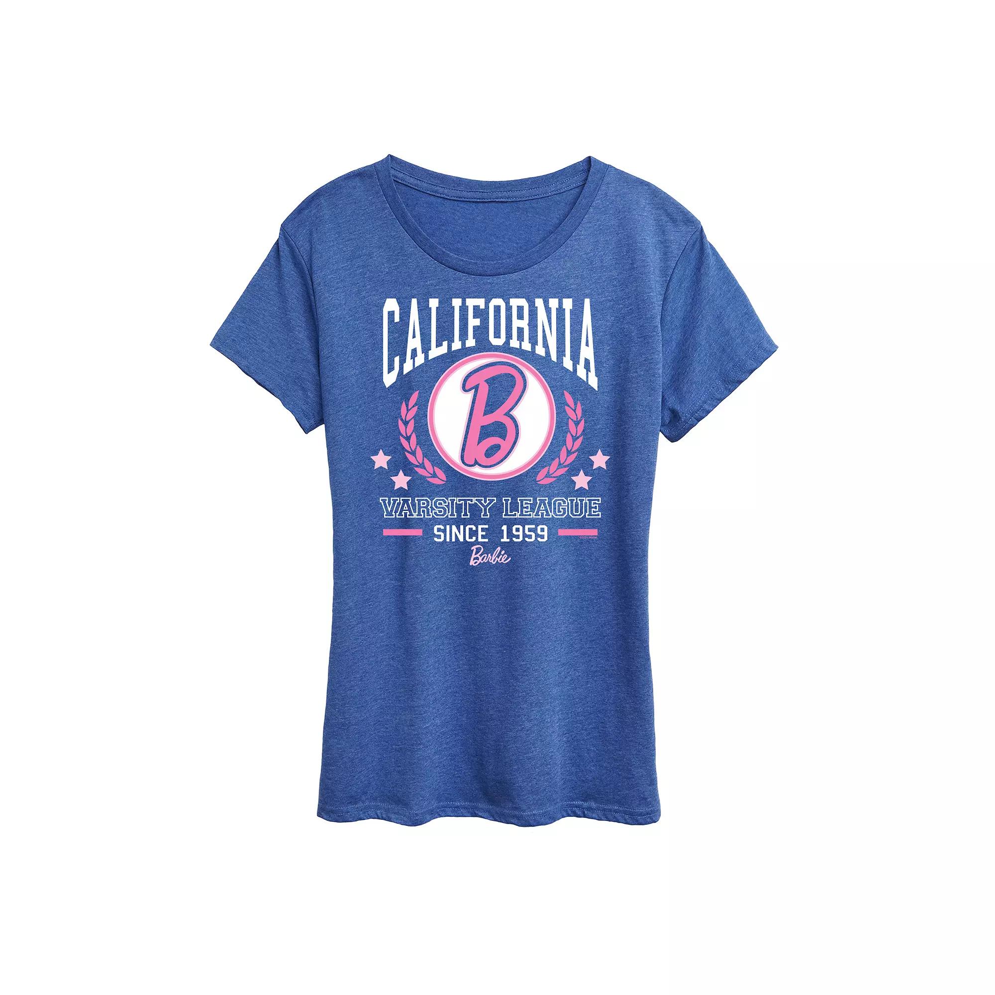 Women's Barbie® Varsity League Graphic Tee,  Product Image