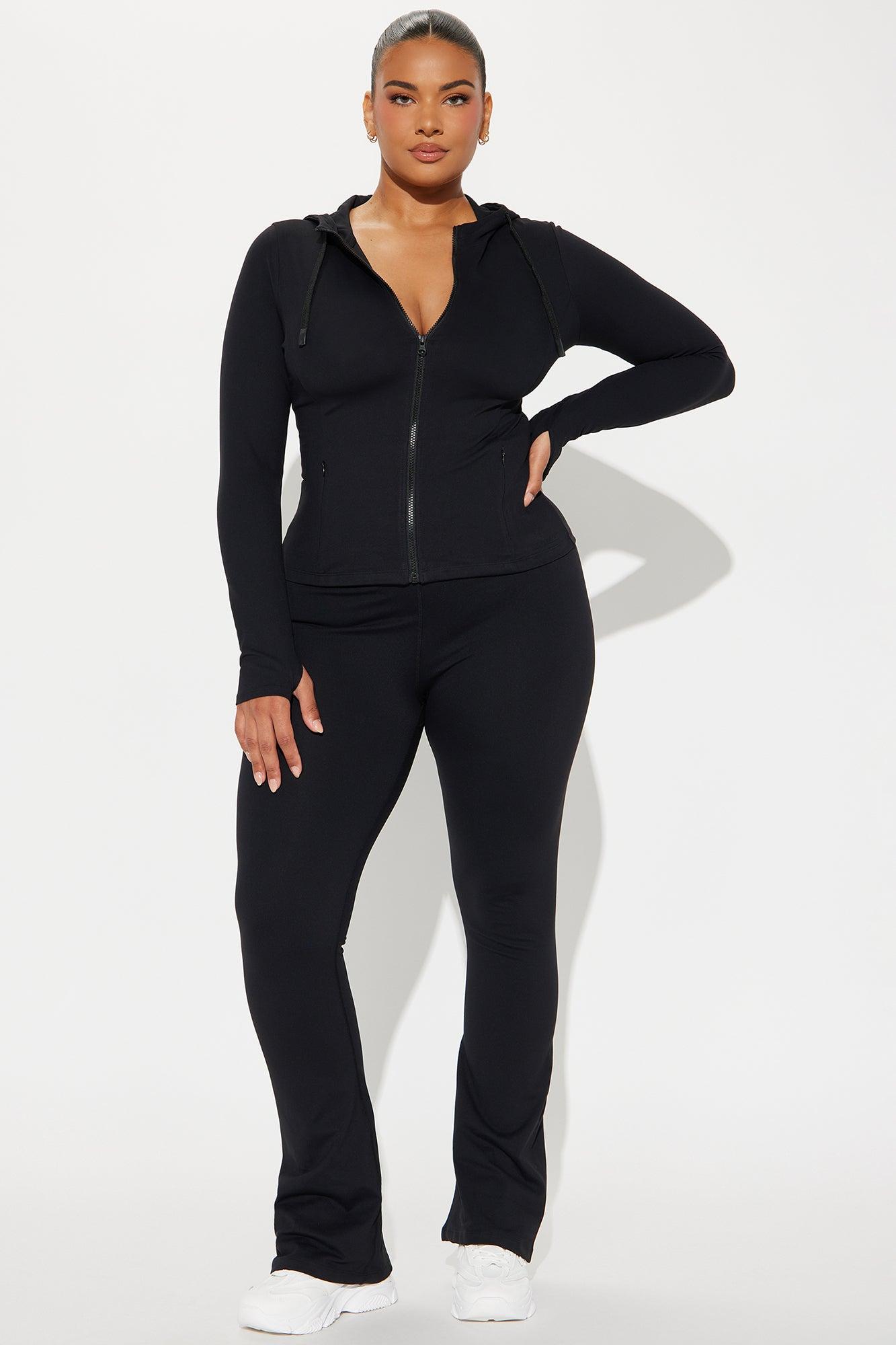 Alignment Super Soft Active Jacket - Black Product Image