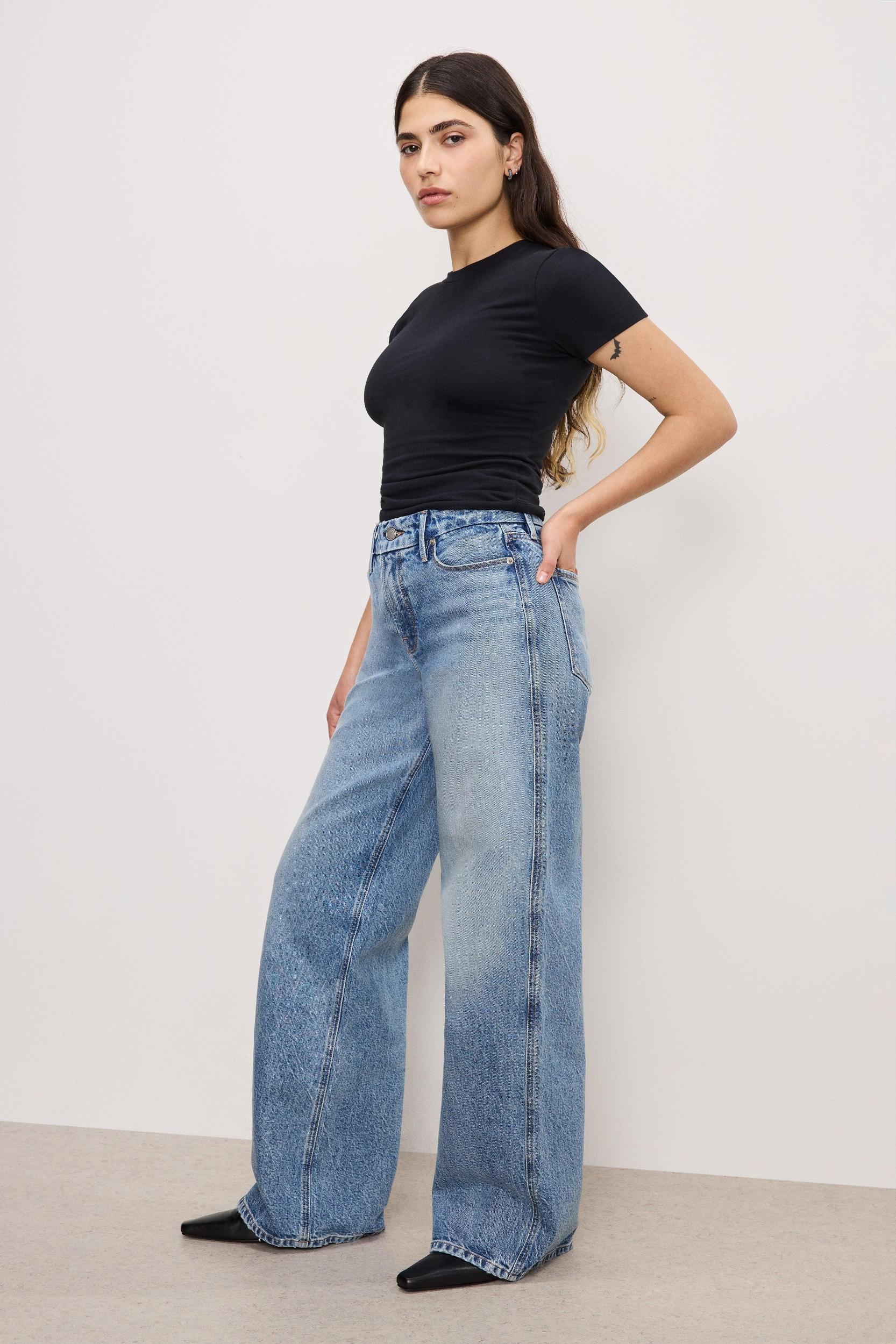 GOOD PETITE SKATE JEANS | INDIGO756 Product Image