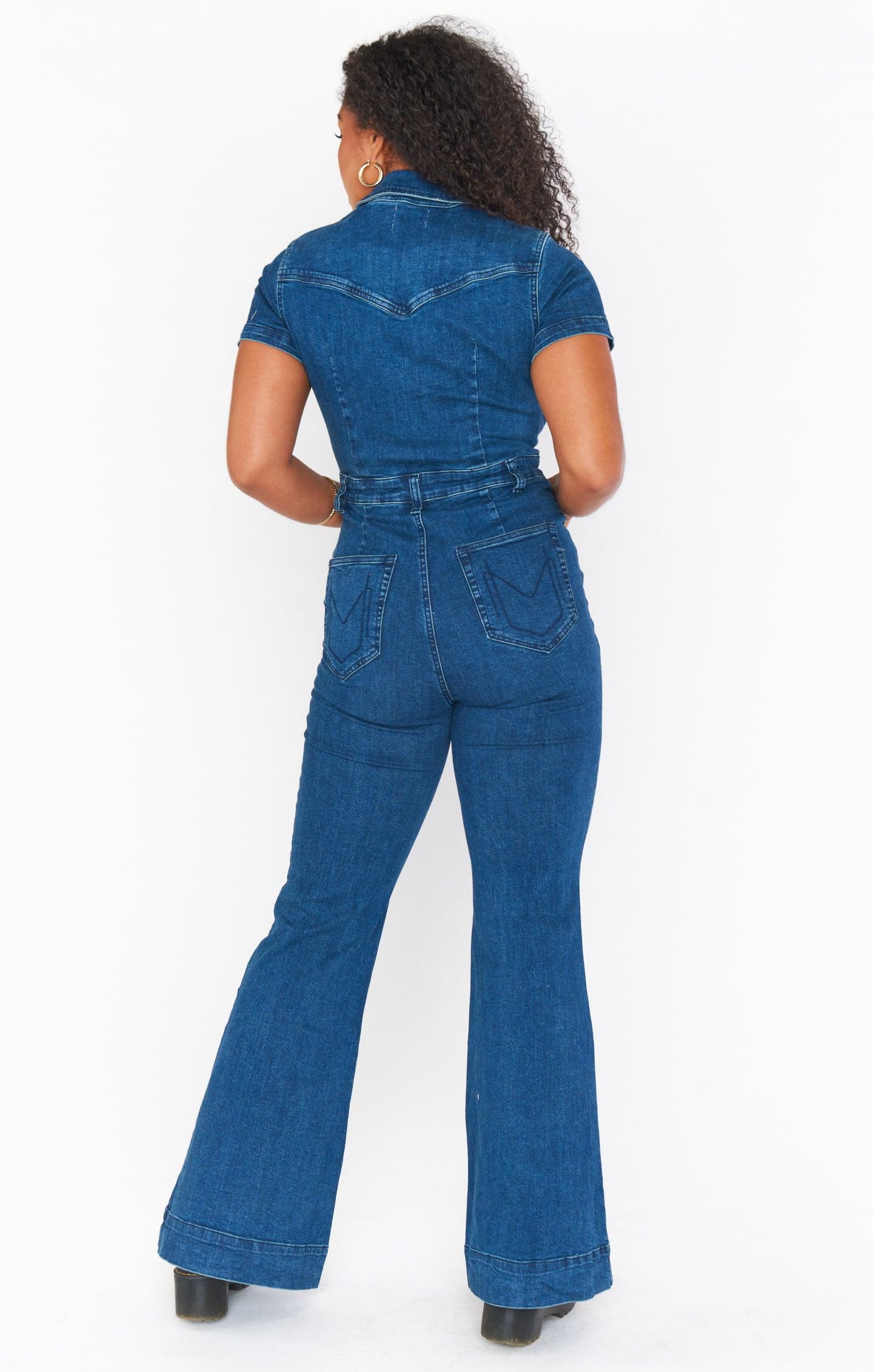 Everhart Jumpsuit ~ Lunar Blue Product Image