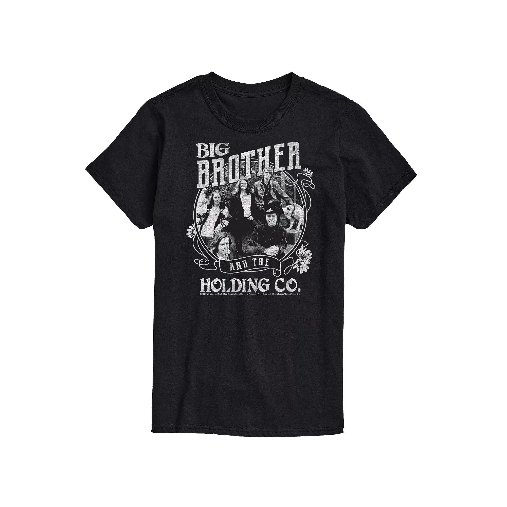 Big & Tall Big Brother Flowers Co Tee, Men's,  Product Image