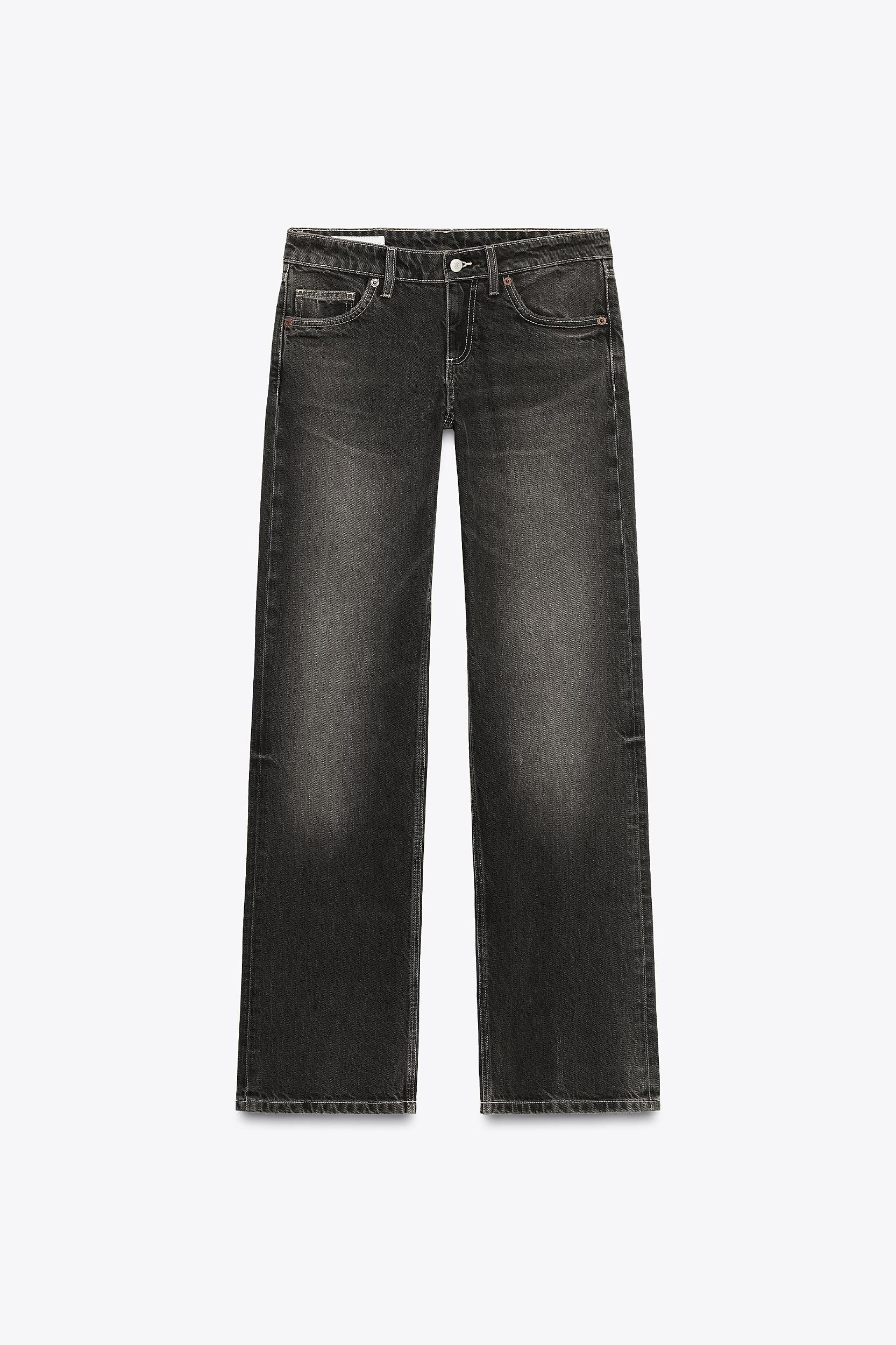 TRF LOW RISE WIDE LEG JEANS Product Image