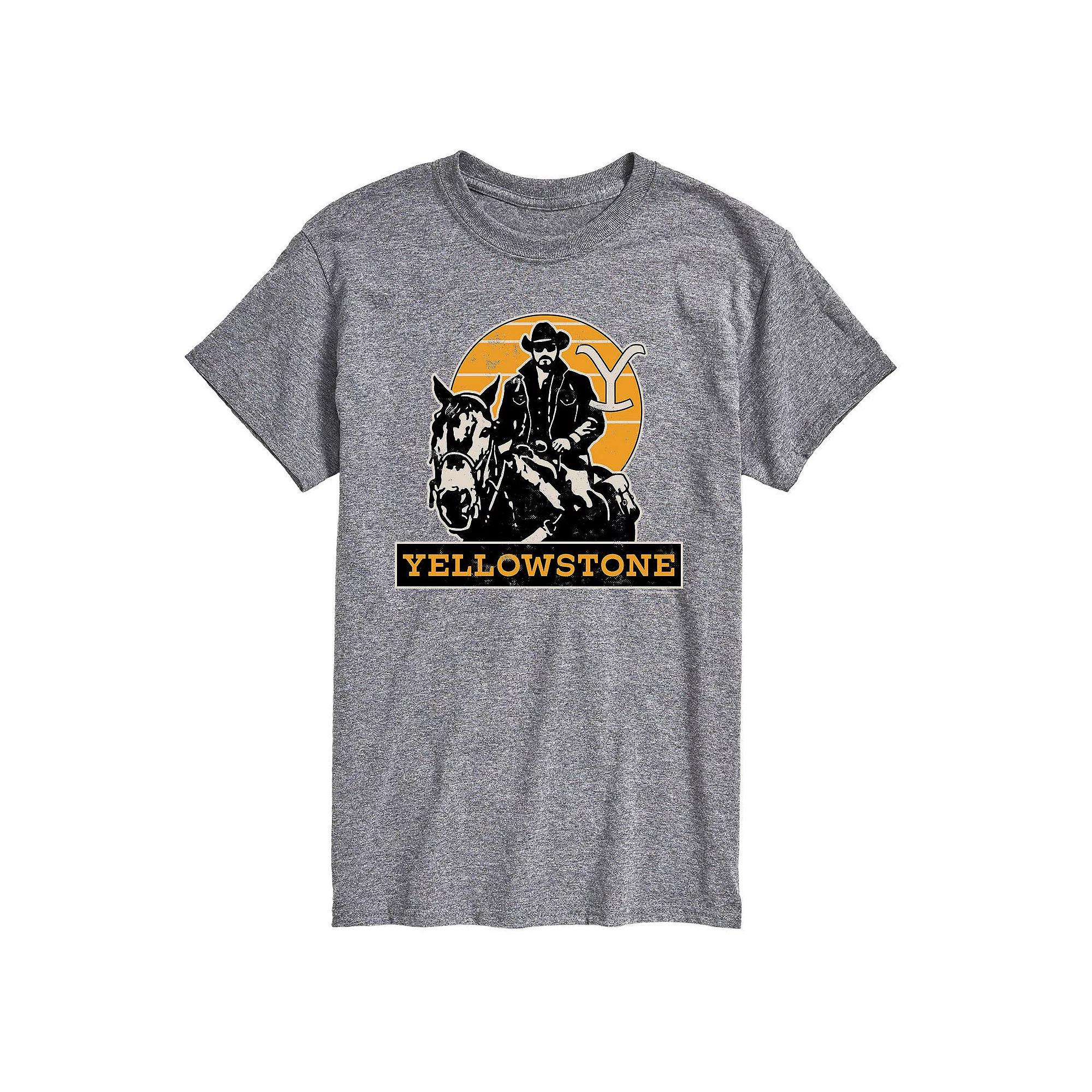 Men's Yellowstone RIP Riding Horseback Tee,  Product Image