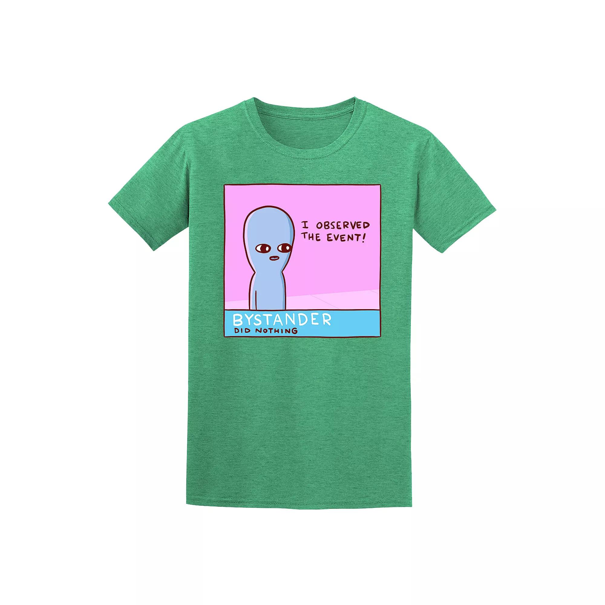 Men's COLAB89 by Threadless Strange Planet Tee, Size: Medium, Grey Irish Green Product Image