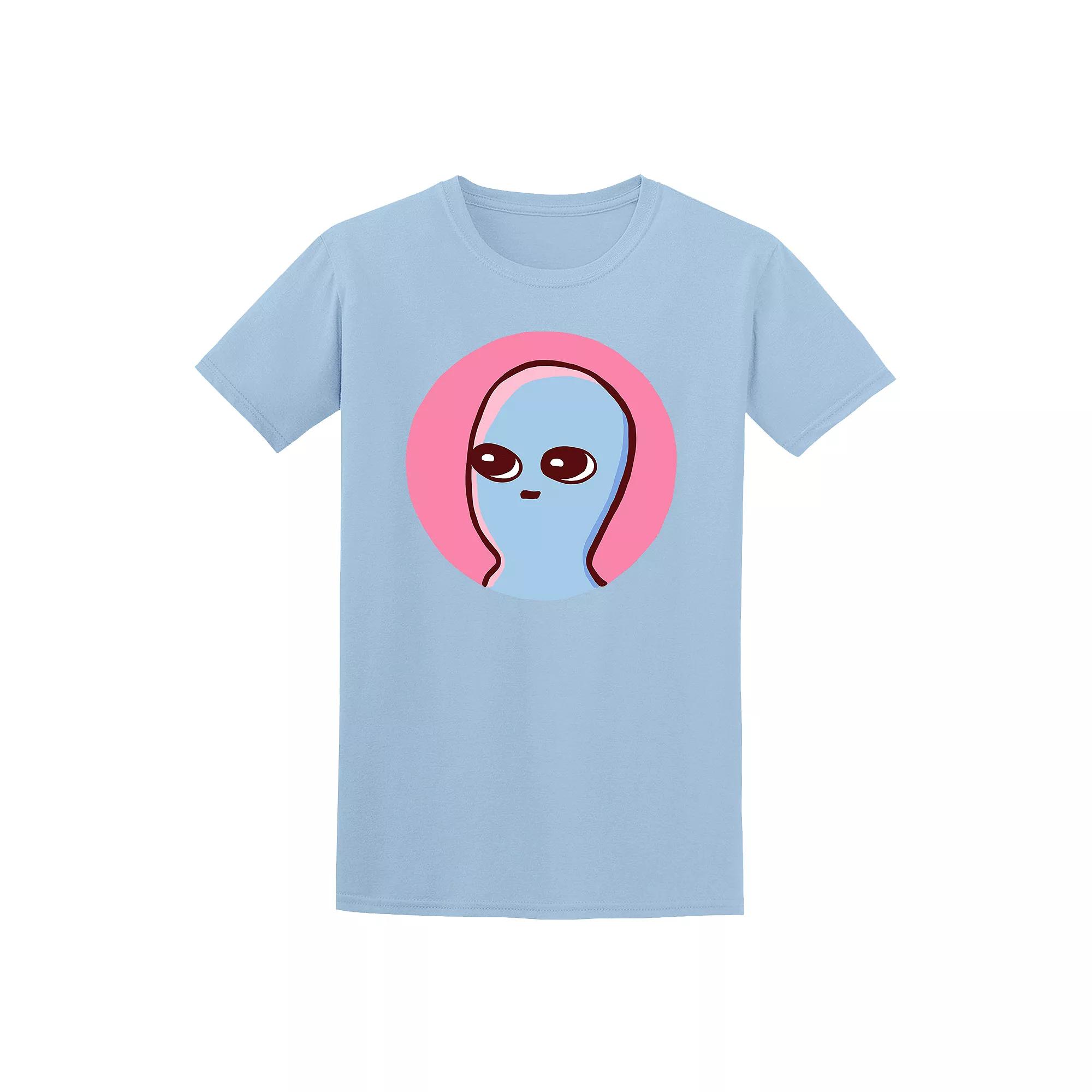 Men's COLAB89 by Threadless Strange Planet Tee, Size: Medium, Light Blue Product Image