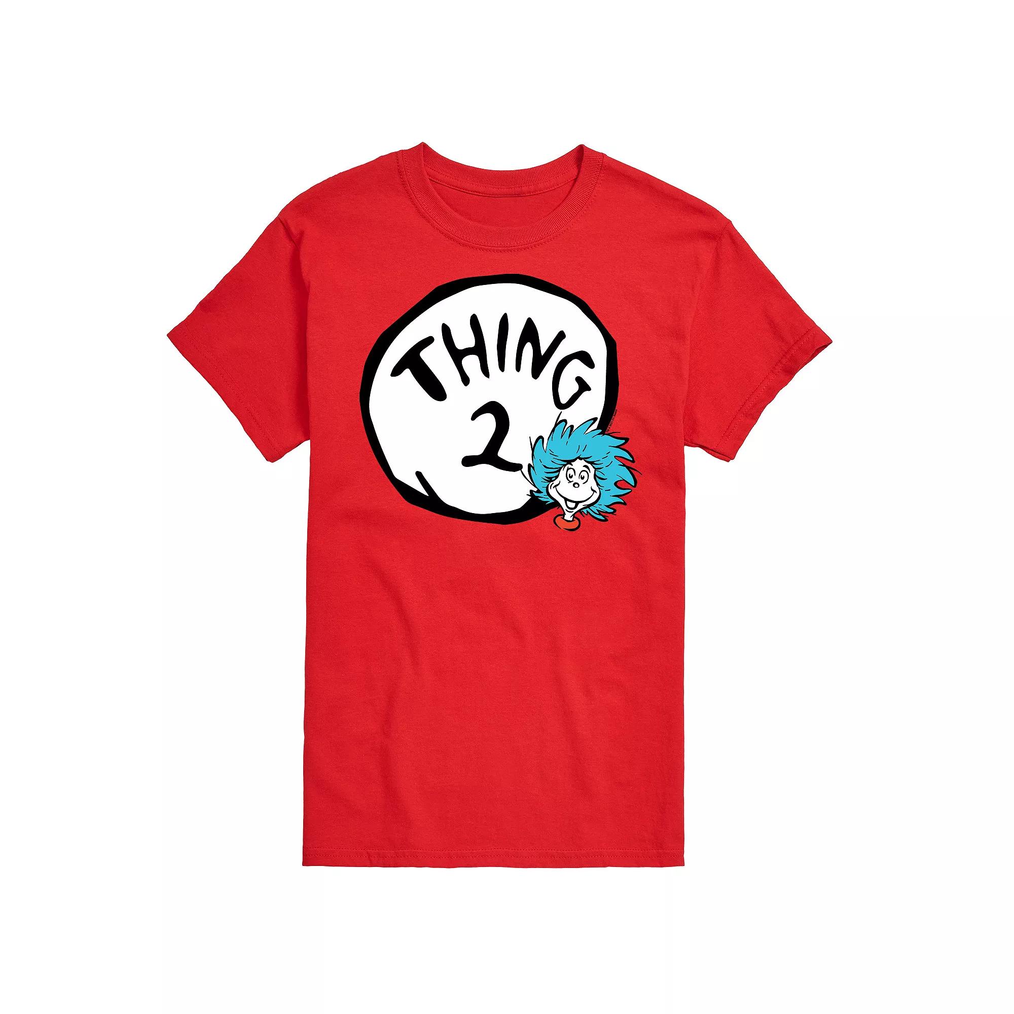 Men's Dr. Seuss Thing Two Tee,  Product Image