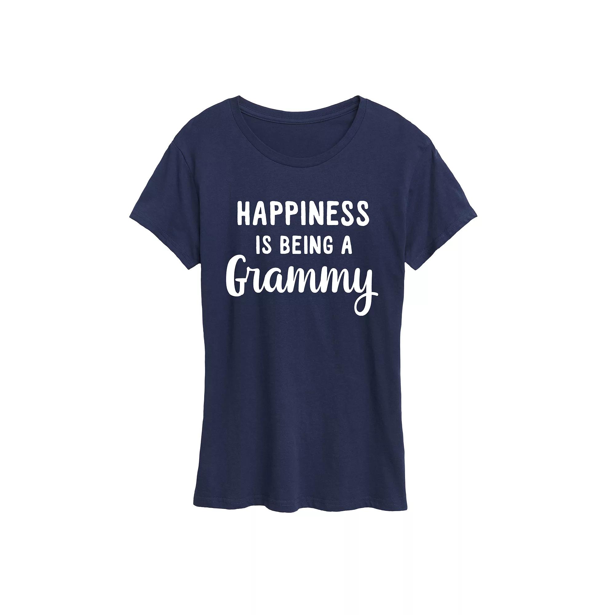 Women's Happiness is Being a Grammy Graphic Tee, Girl's,  Product Image