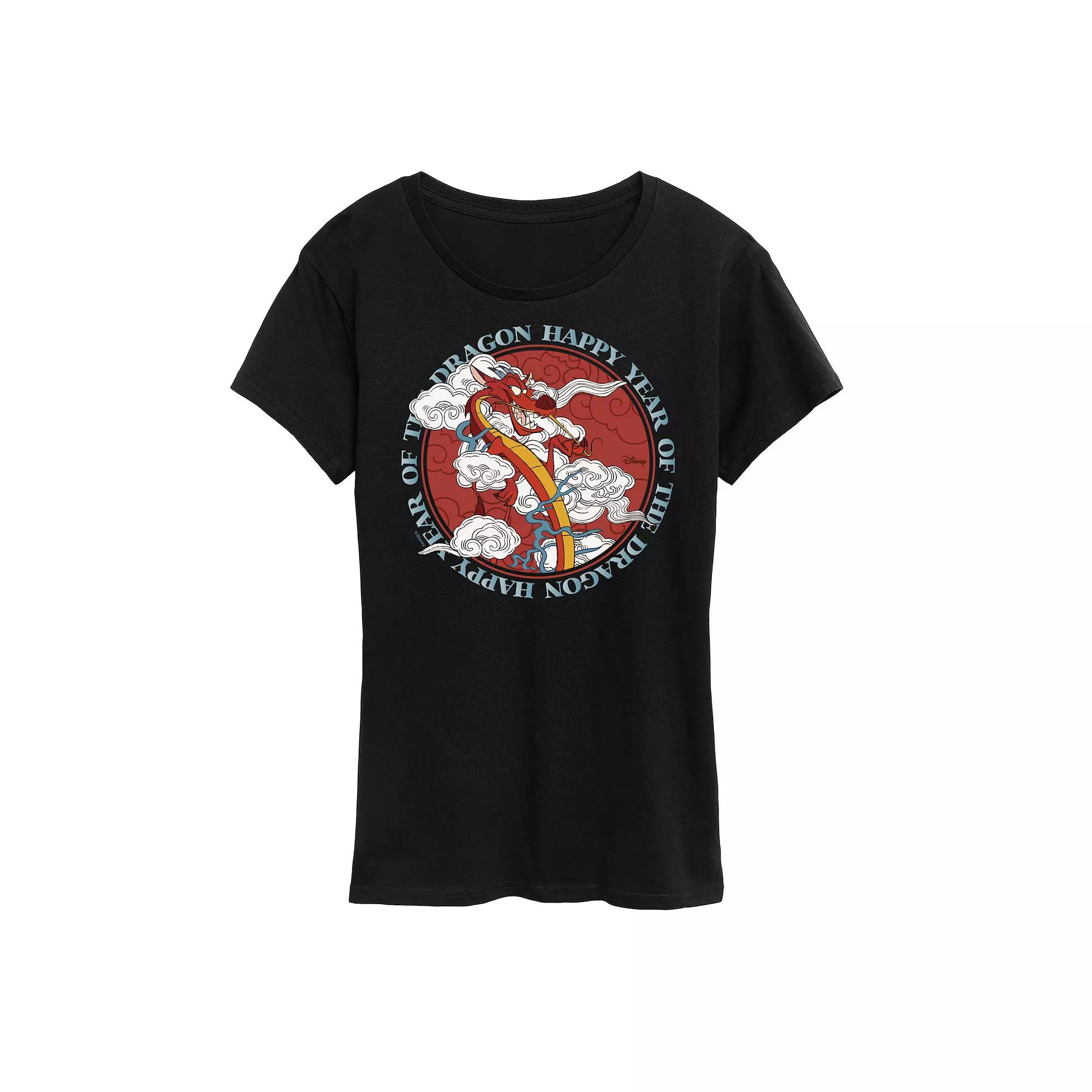 Disney's Mulan Mushu Women's Year Of The Dragon Graphic Tee,  Product Image