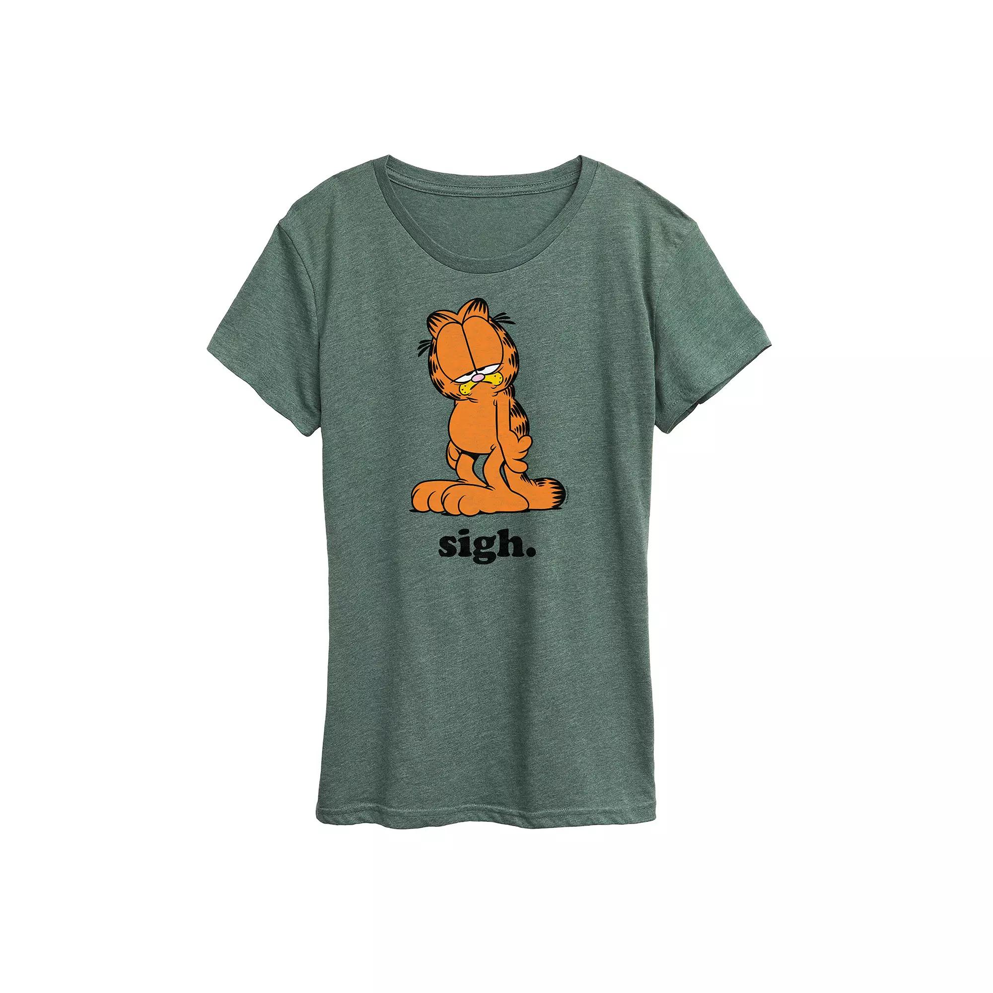 Women's Garfield Sigh Graphic Tee,  Product Image