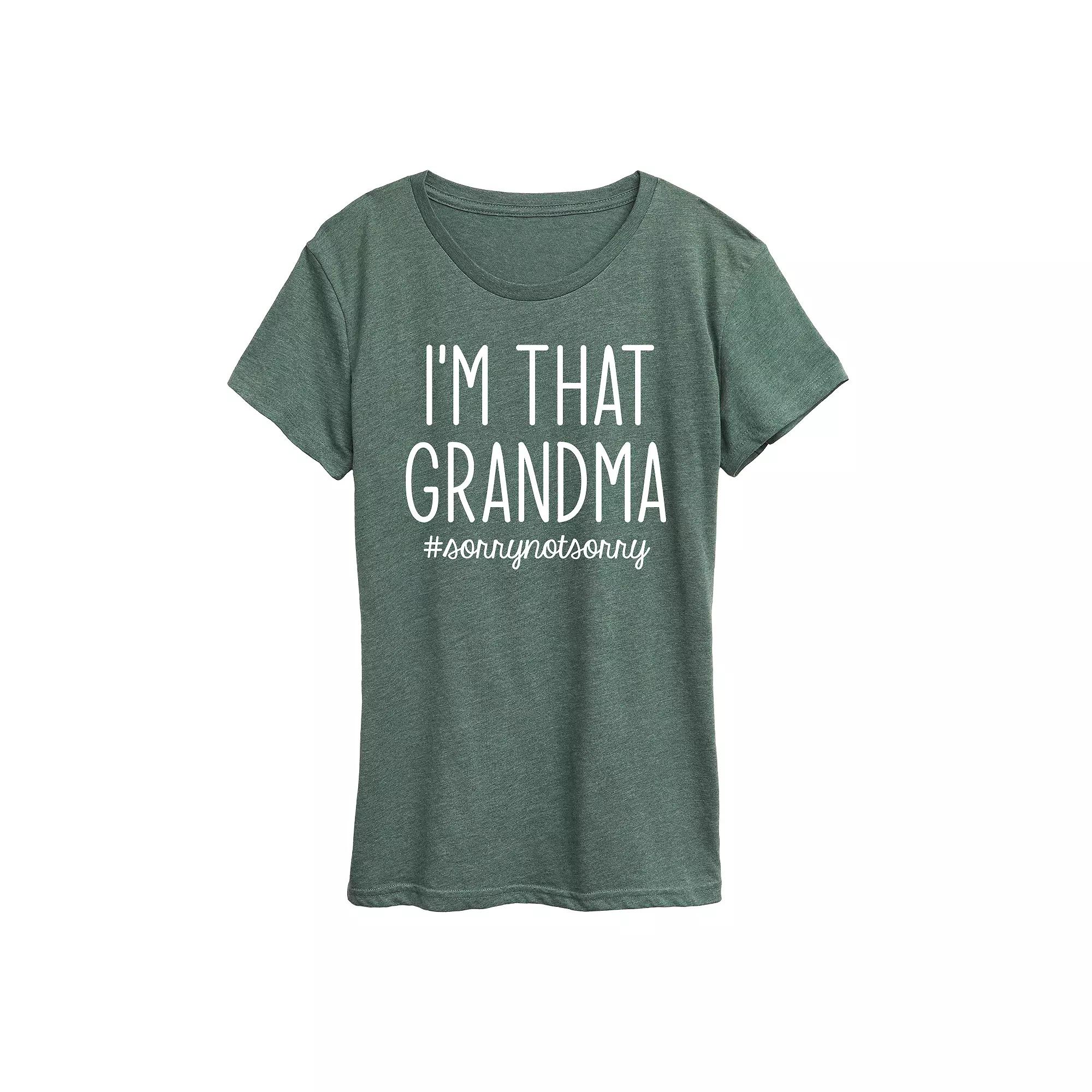 Women's I'm That Grandma Graphic Tee, Girl's,  Product Image