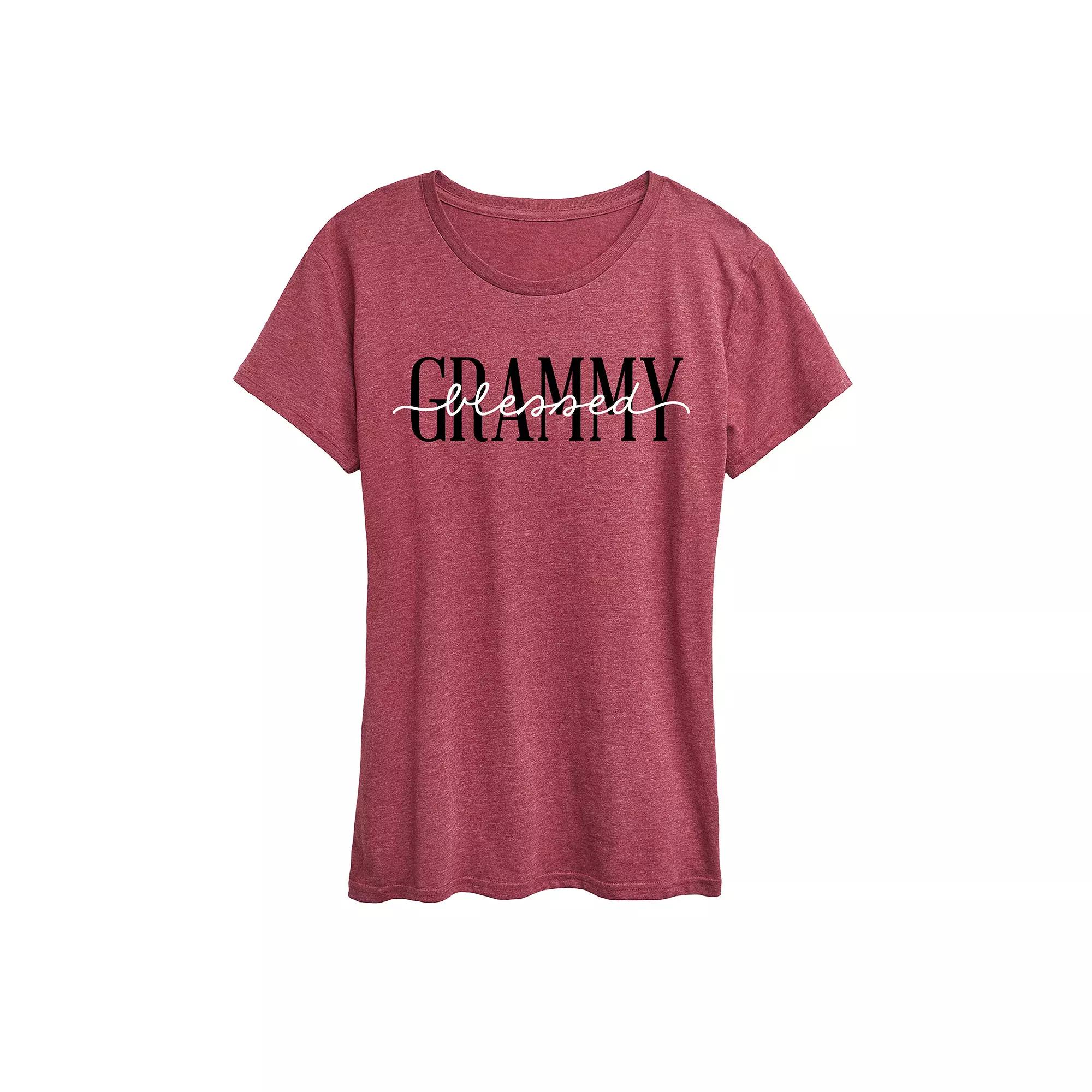 Women's Blessed Grammy Graphic Tee, Girl's,  Product Image