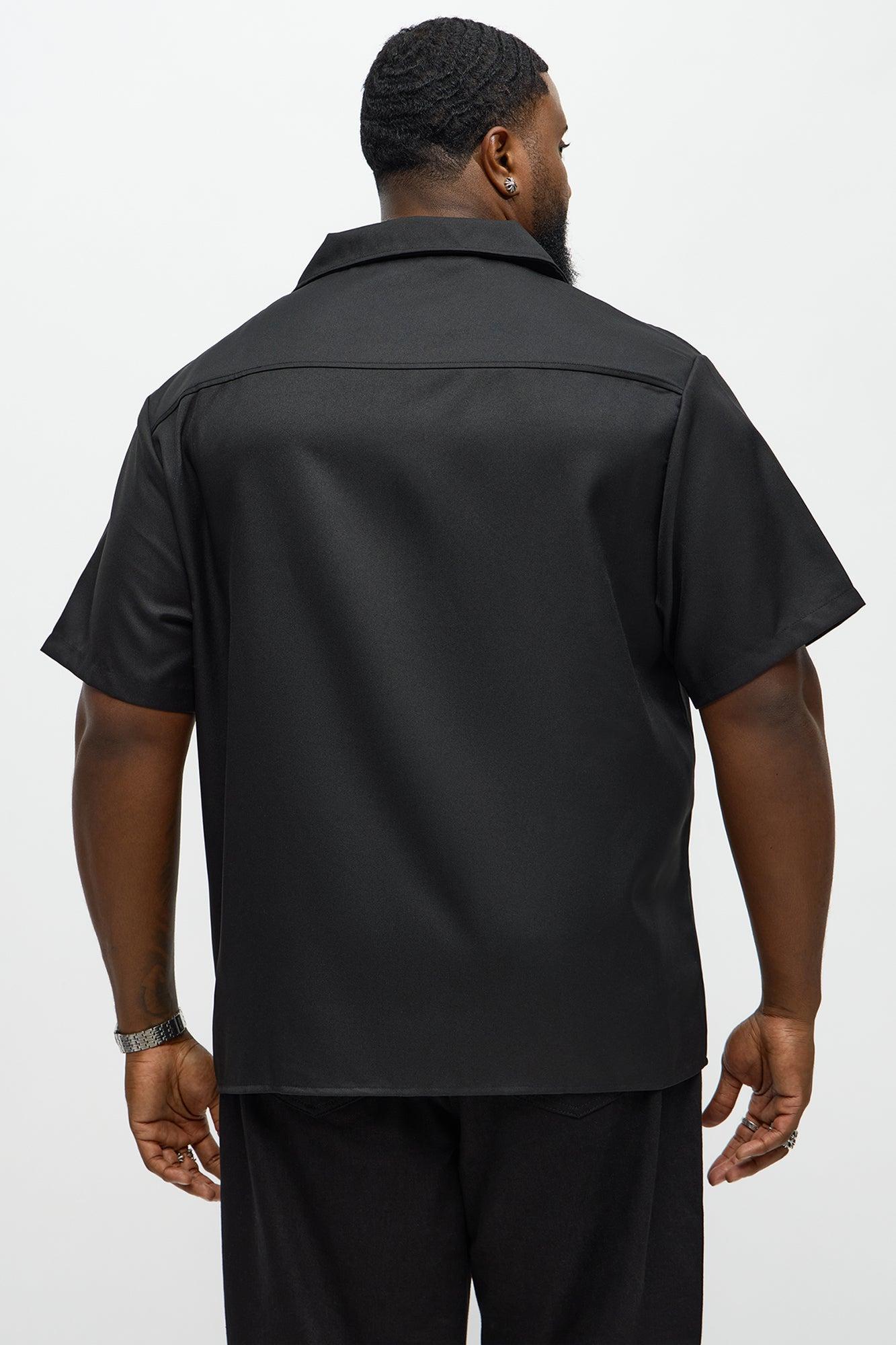 Guinness Button Up Shirt - Black Male Product Image