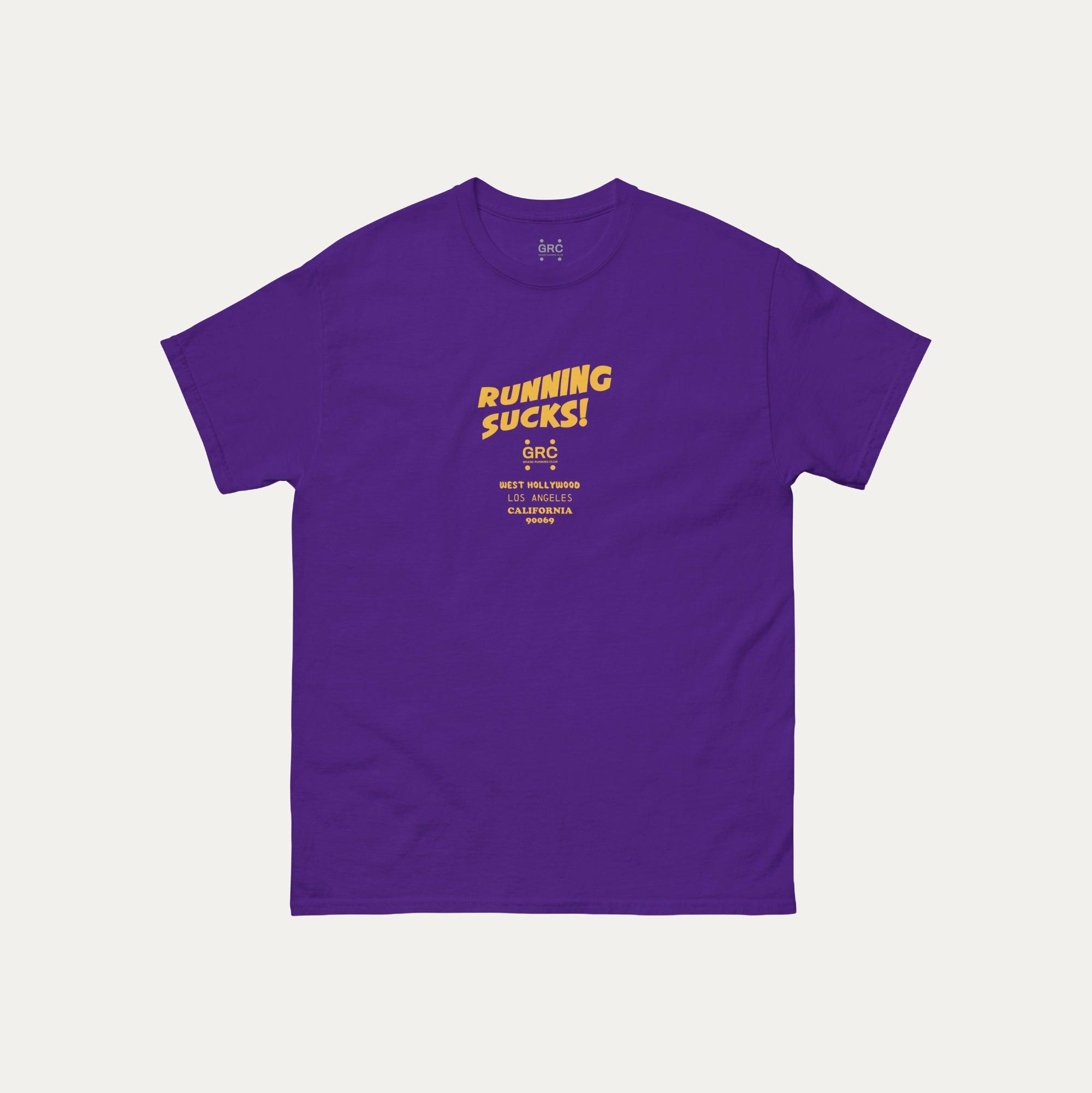 GRC Running Sucks Graphic Tee Male Product Image