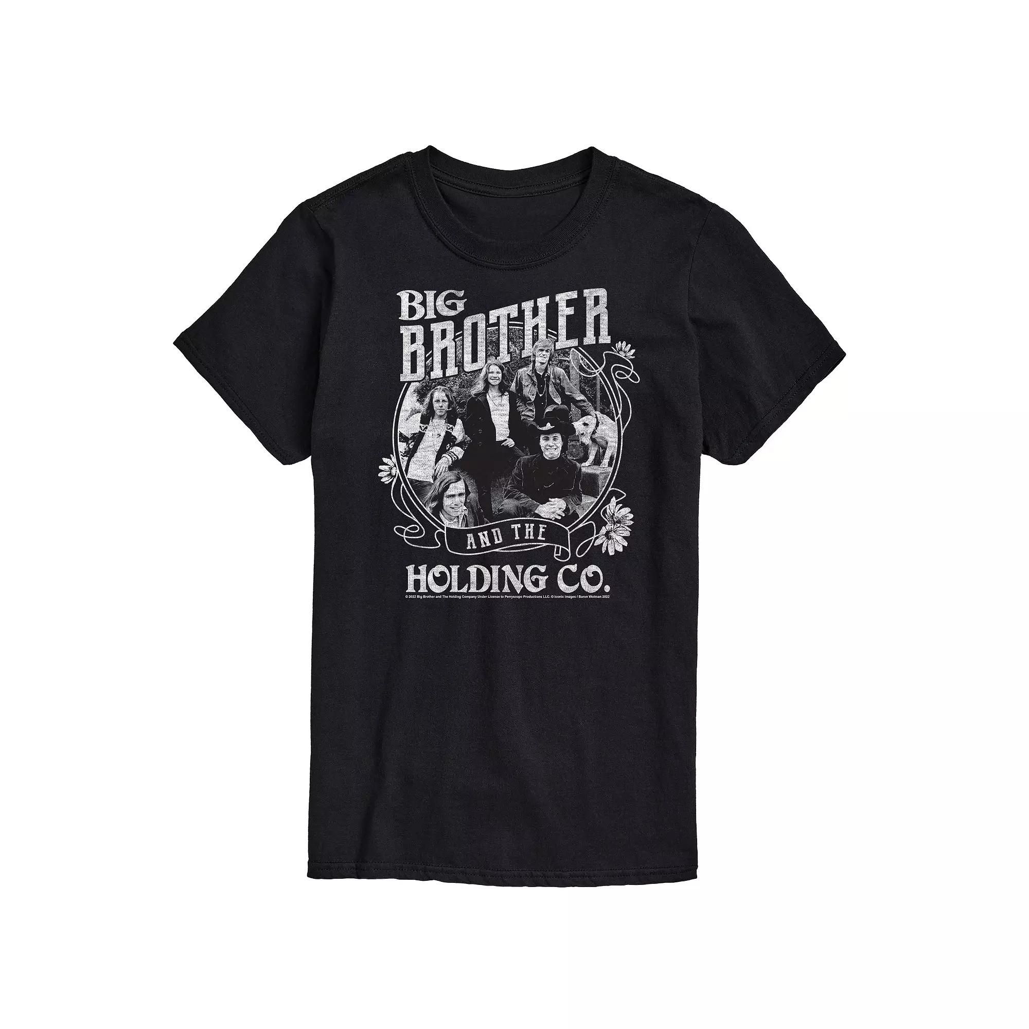 Big & Tall Big Brother Flowers Co Tee, Men's,  Product Image