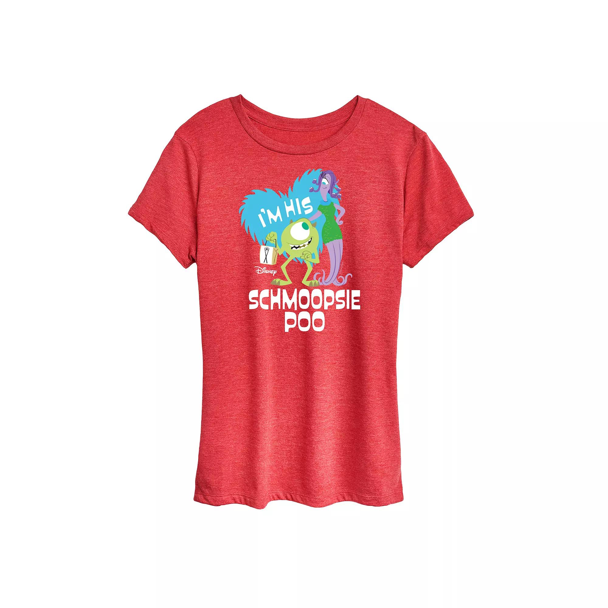 Disney / Pixar's Monsters Inc. Women's Schmoopsie Poo Graphic Tee,  Product Image