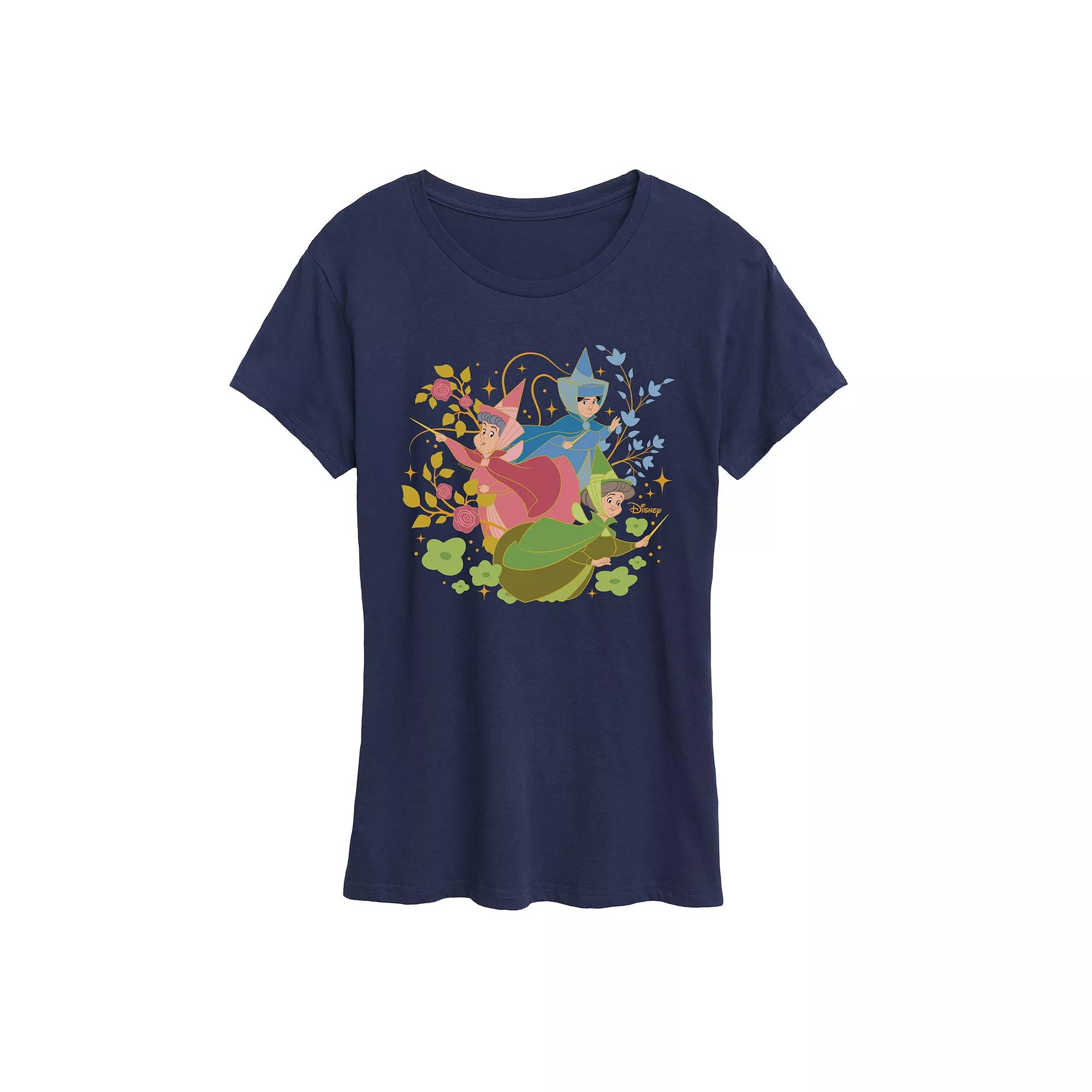 Women's Care Bears Heart And Bear Logo Graphic Tee,  Product Image