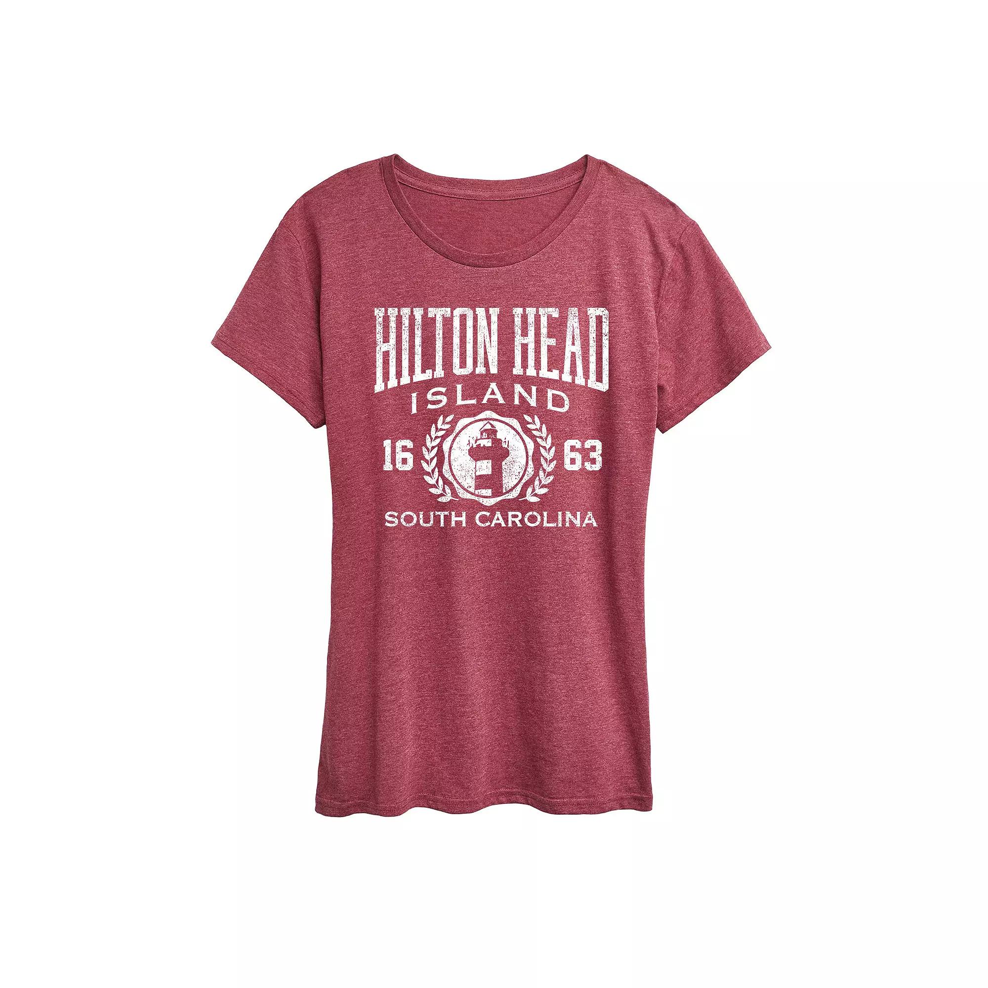 Women's Hilton Head Island Collegiate Graphic Tee,  Product Image