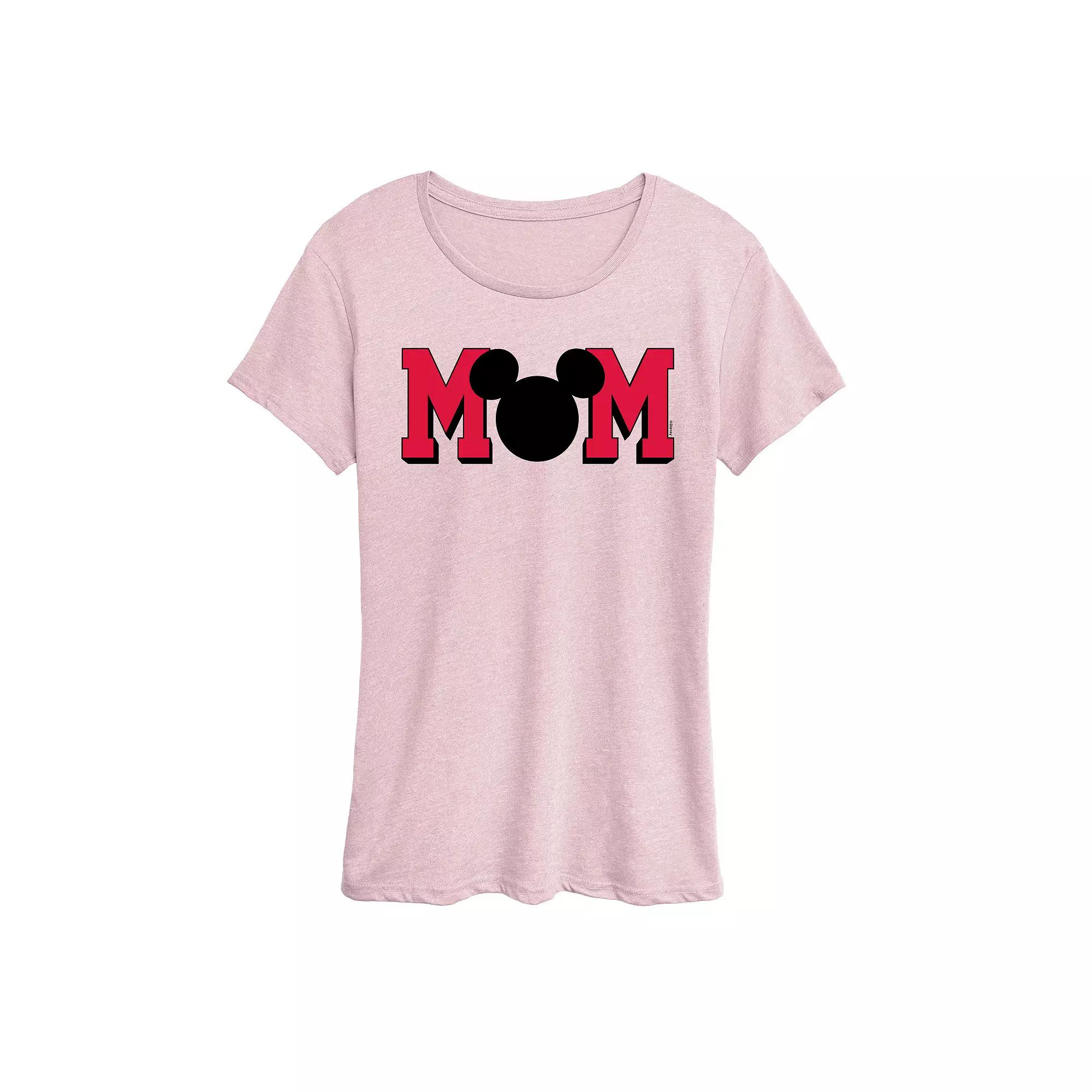 Disney's Mickey Mouse Women's Mom Graphic Tee,  Product Image