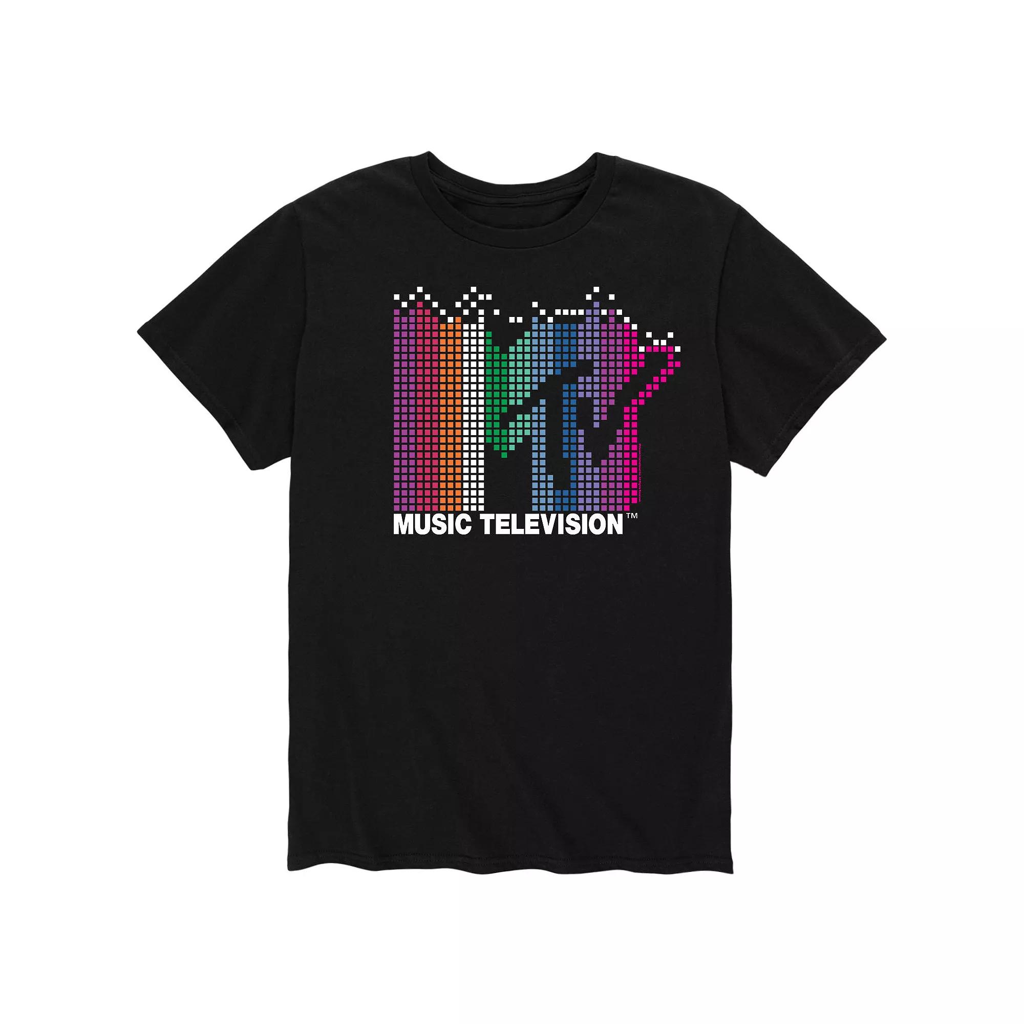 Men's MTV Rainbow Tee,  Product Image
